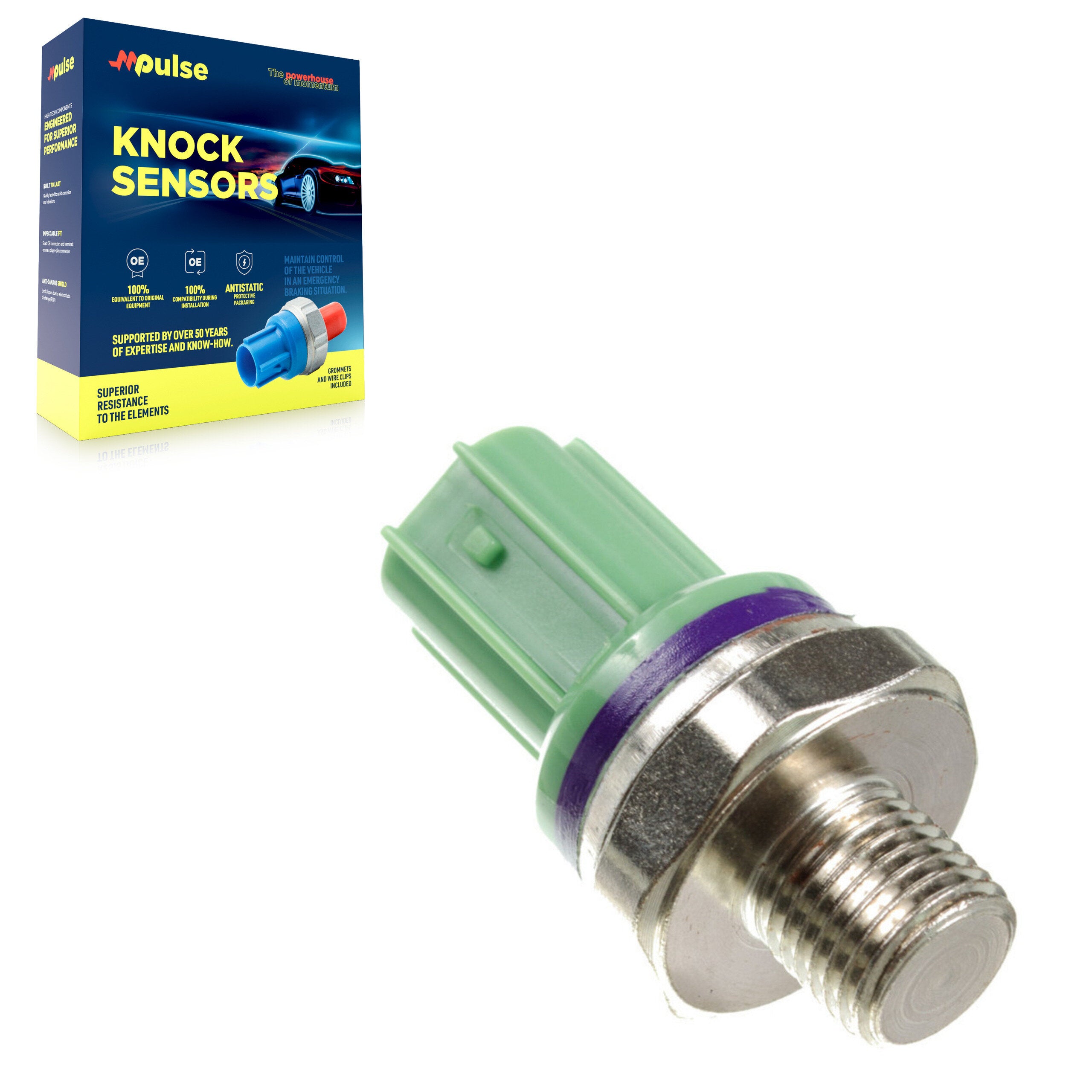 Mpulse SEN-2KNC0075 Ignition Knock (Detonation) Sensor for 2006-2011 Honda Civic, Honda S2000 - N/A
