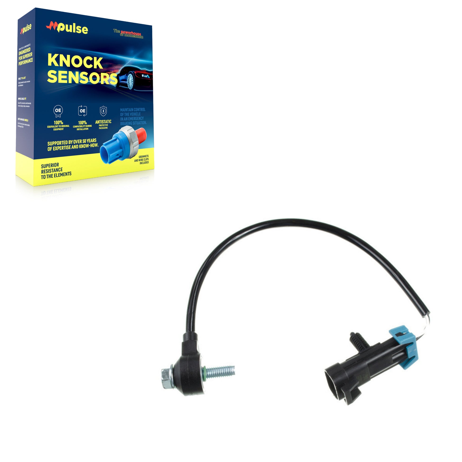 Mpulse SEN-2KNC0084 Ignition Knock (Detonation) Sensor for 1999-2008 Chevrolet Captiva Sport, Chevrolet Cobalt, Chevrolet HHR - N/A