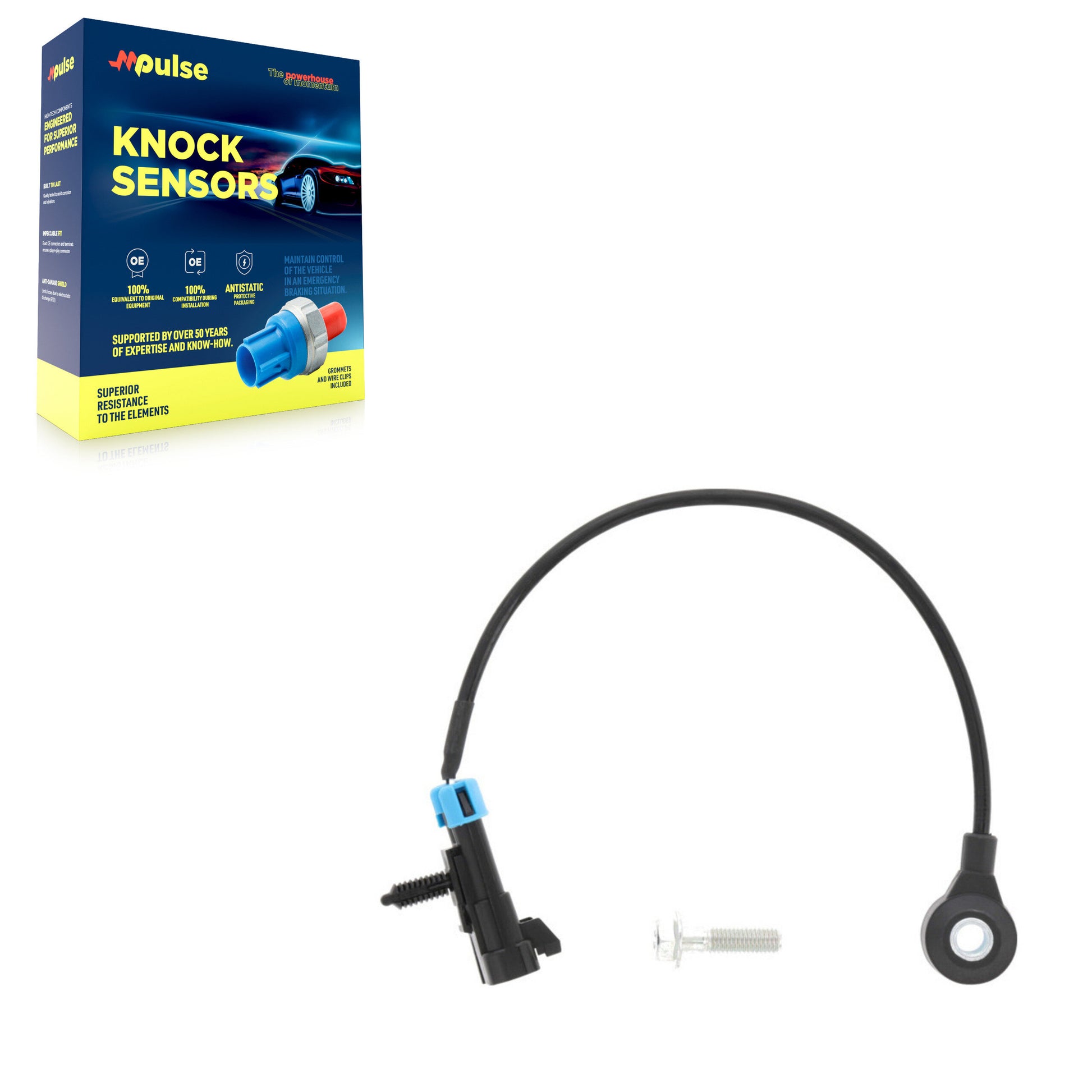 Mpulse SEN-2KNC0085 Ignition Knock (Detonation) Sensor for 2009-2016 Buick Verano, Buick Regal, Saab 9-5 - N/A