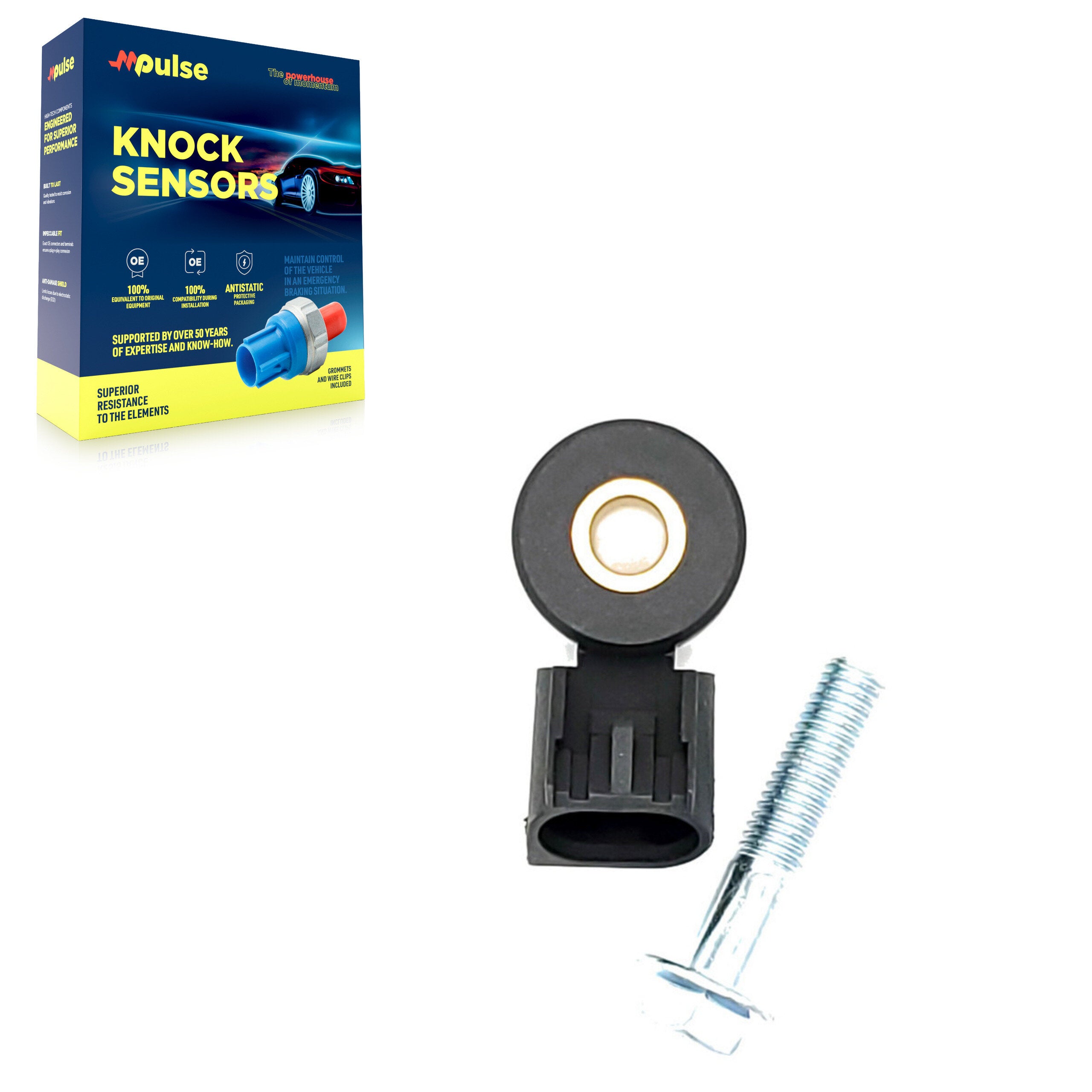 Mpulse SEN-2KNC0114 Ignition Knock (Detonation) Sensor for 2009-2024 Buick Enclave, Buick Encore, Cadillac CT4 - N/A