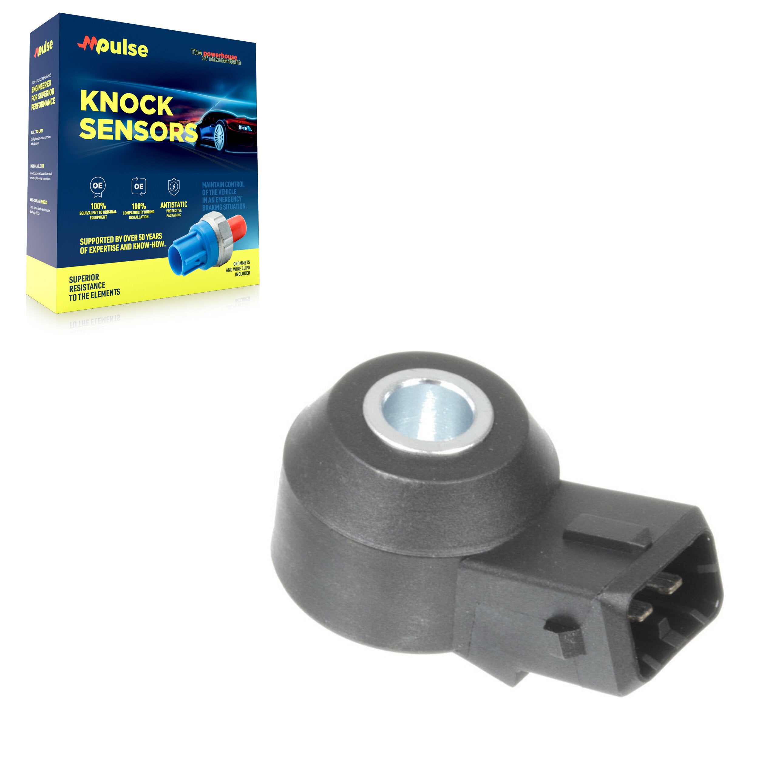 Mpulse SEN-2KNC0130 Ignition Knock (Detonation) Sensor for 1990-2025 Dodge Durango, Jeep Grand Wagoneer, Mitsubishi Outlander PHEV - N/A