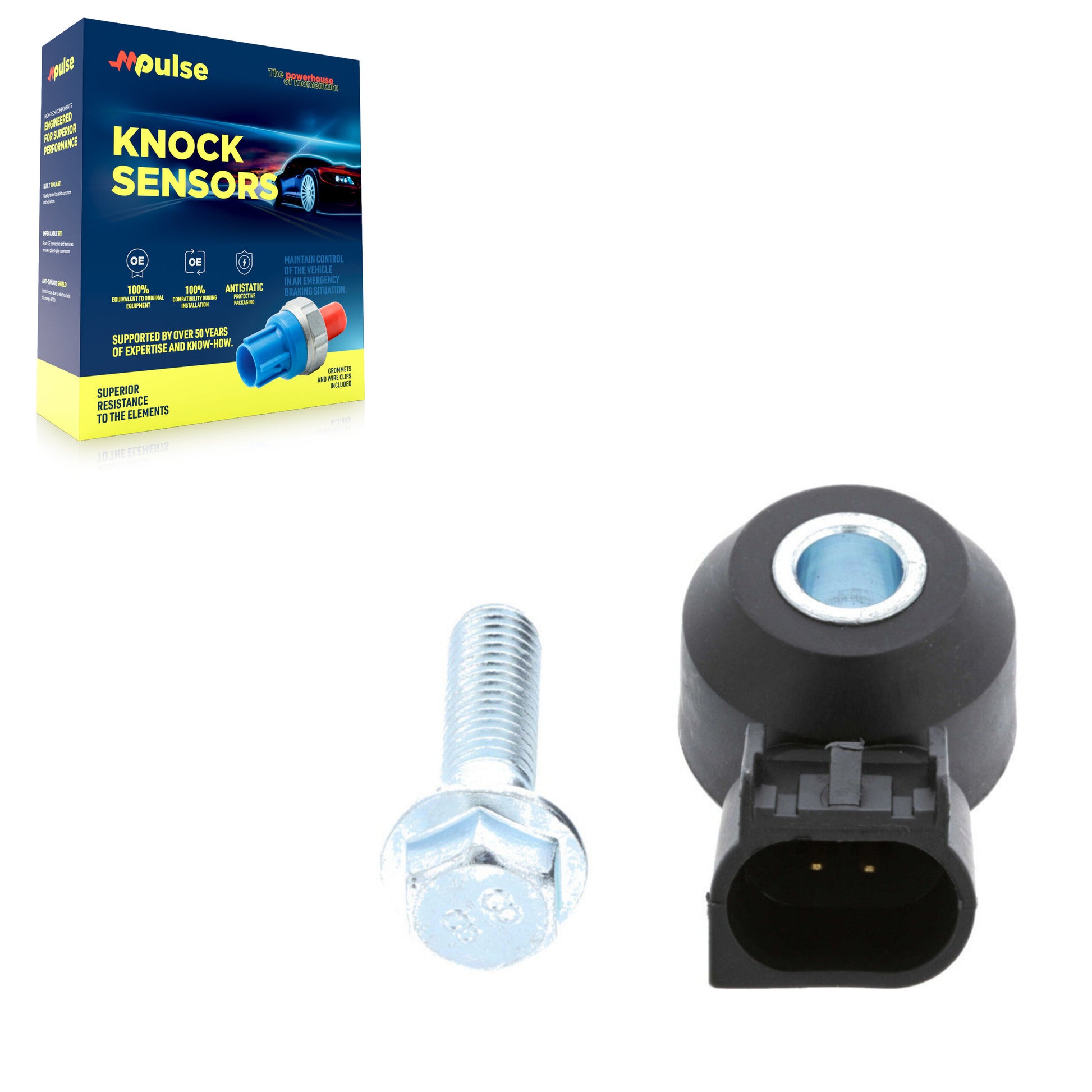 Mpulse SEN-2KNC0146 Ignition Knock (Detonation) Sensor for 2007-2014 Chevrolet Express 1500, GMC Savana 1500, Chevrolet Silverado 1500 - N/A