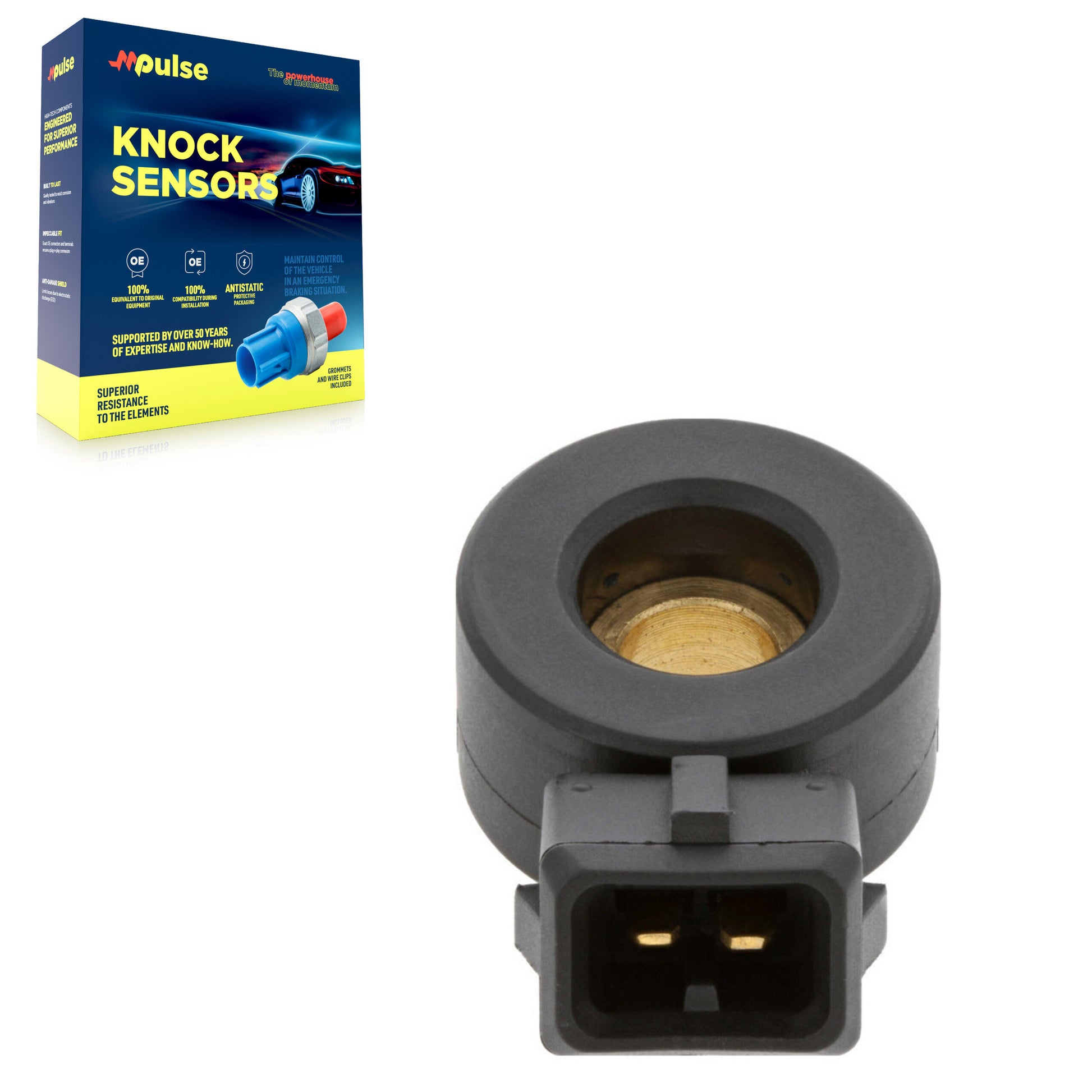 Mpulse SEN-2KNC0203 Ignition Knock (Detonation) Sensor for 2013-2018 Dodge Journey, Jeep Cherokee, Jeep Wrangler JK - N/A