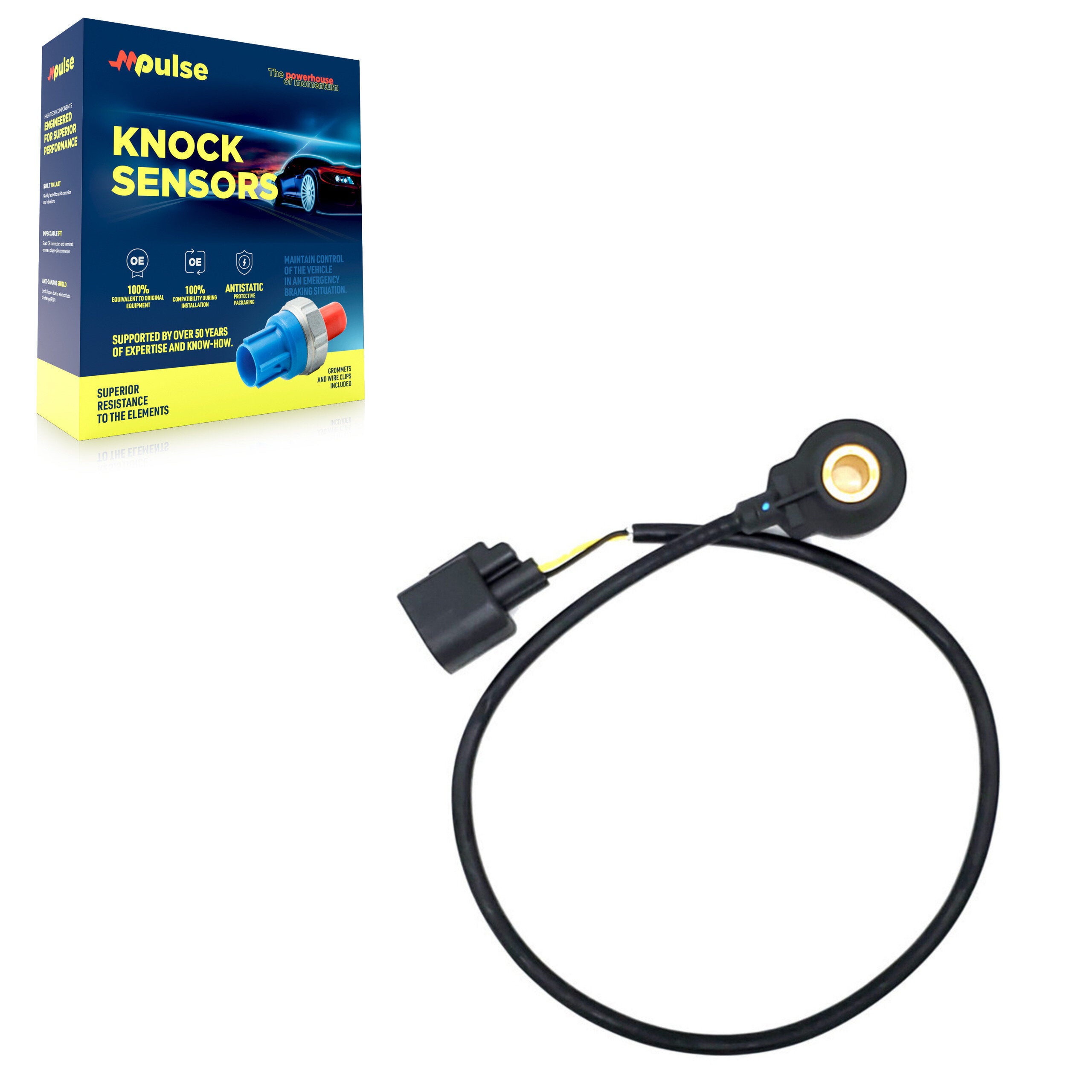 Mpulse SEN-2KNC0213 Ignition Knock (Detonation) Sensor for 2004-2014 Ford Fusion, Ford Lobo, Lincoln Mark LT - N/A