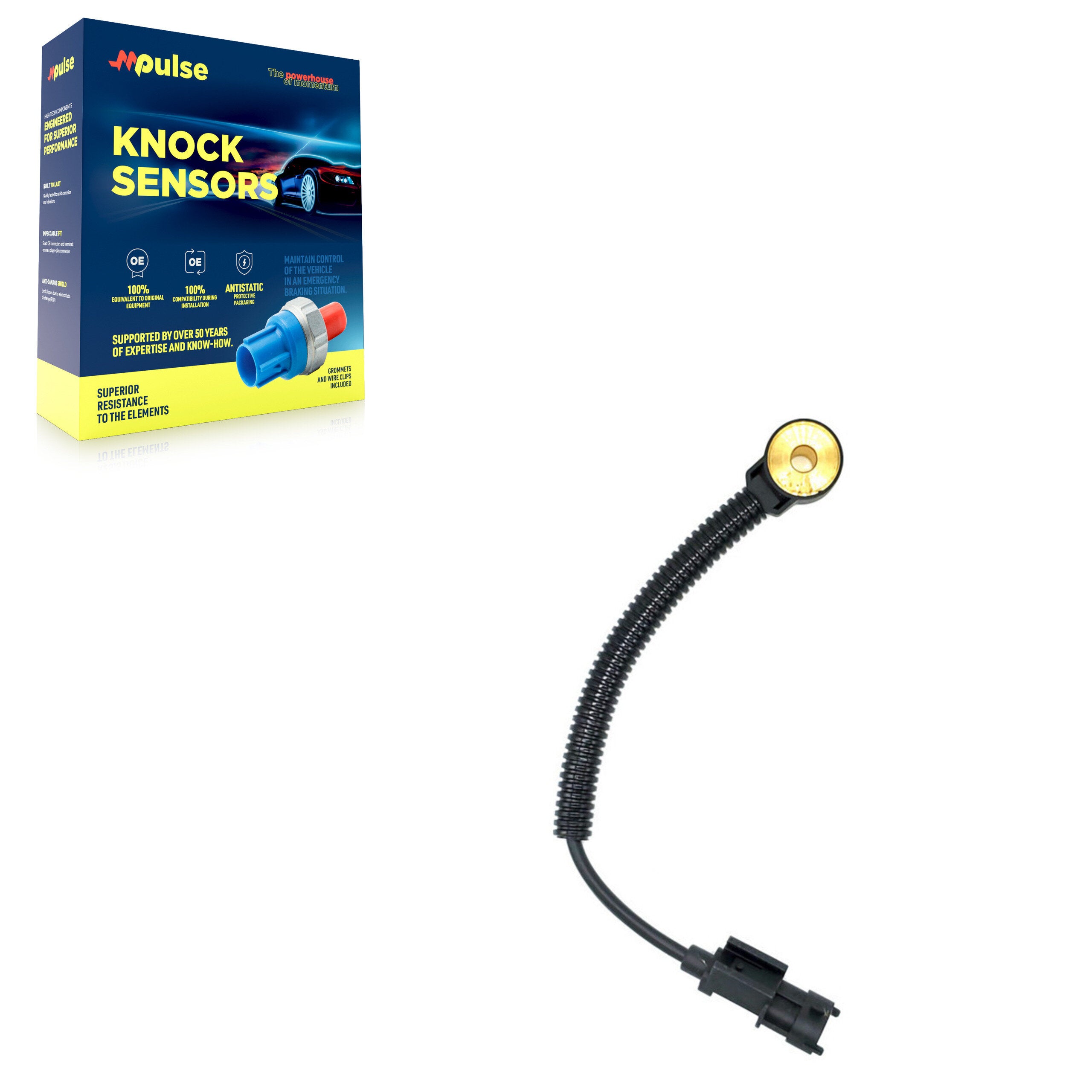 Mpulse SEN-2KNC0249 Ignition Knock (Detonation) Sensor for 2006-2012 Kia Rio, Hyundai Accent, Kia Rio5 - N/A