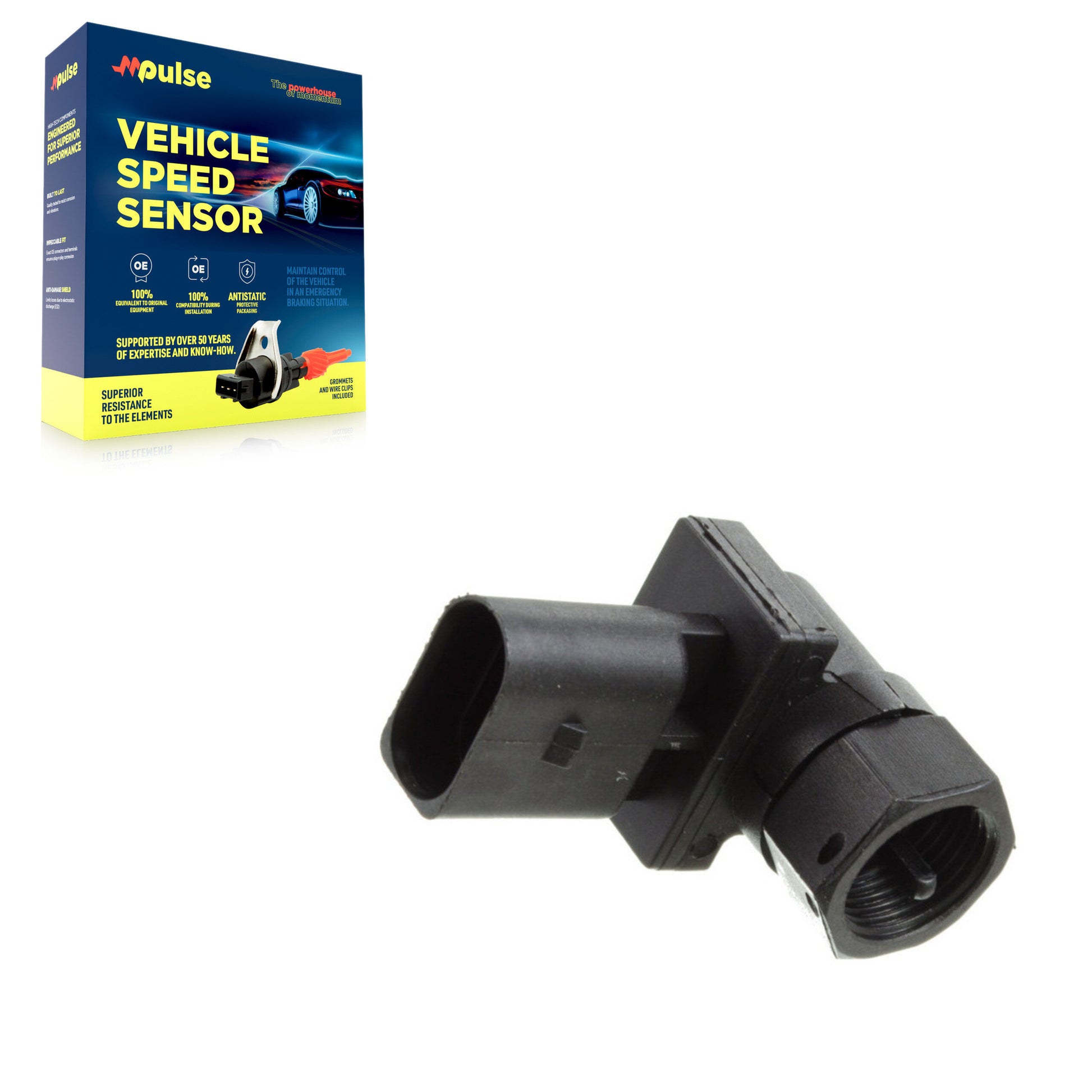Mpulse SEN-2VSS0019 Vehicle Speed Sensor for 1999-2010 Volkswagen Beetle, Volkswagen Jetta, Volkswagen Golf City - N/A