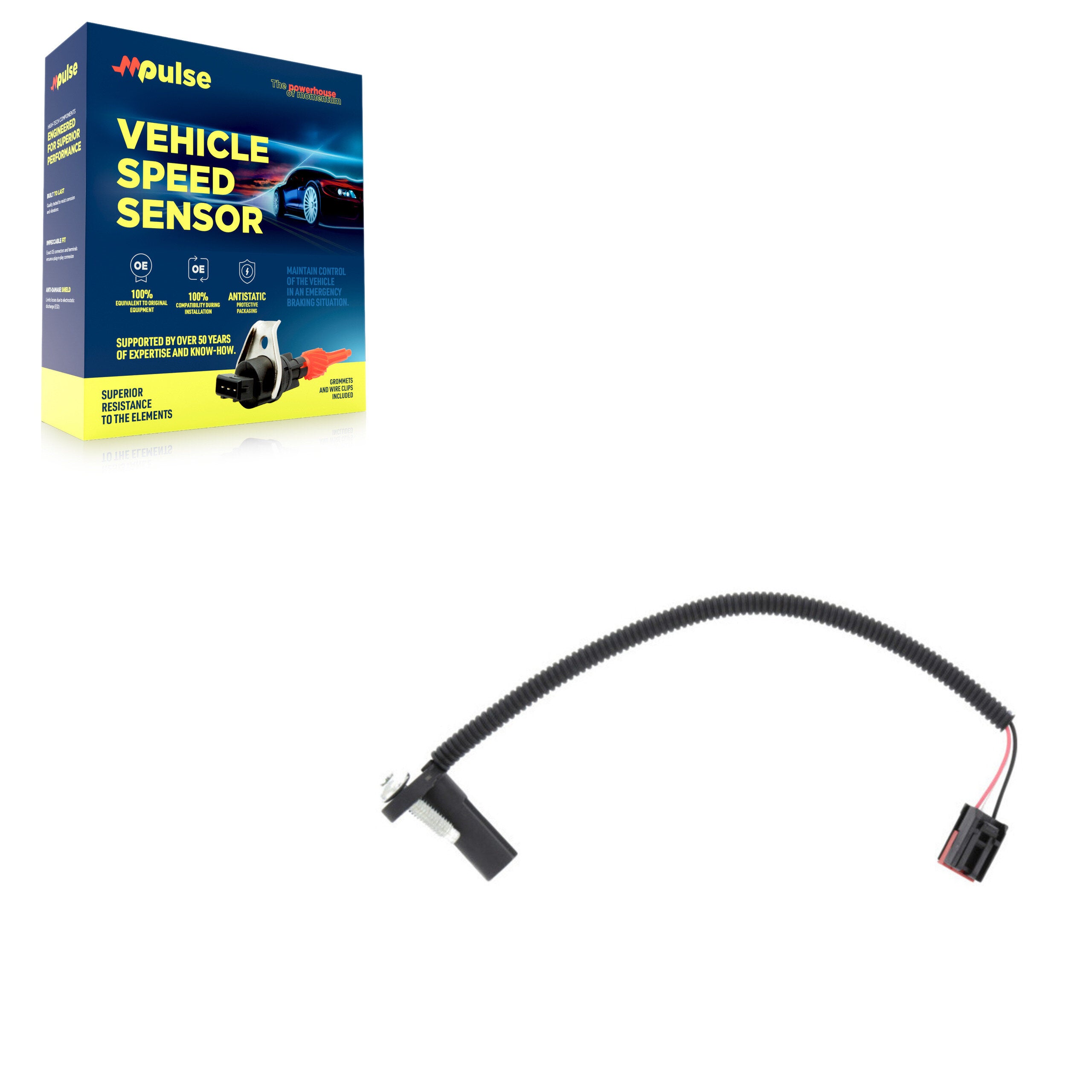 Mpulse SEN-2VSS0092 Vehicle Speed Sensor for 2009-2022 Ford EcoSport, Ford F-350 Super Duty, Ford E-350 Super Duty - Output