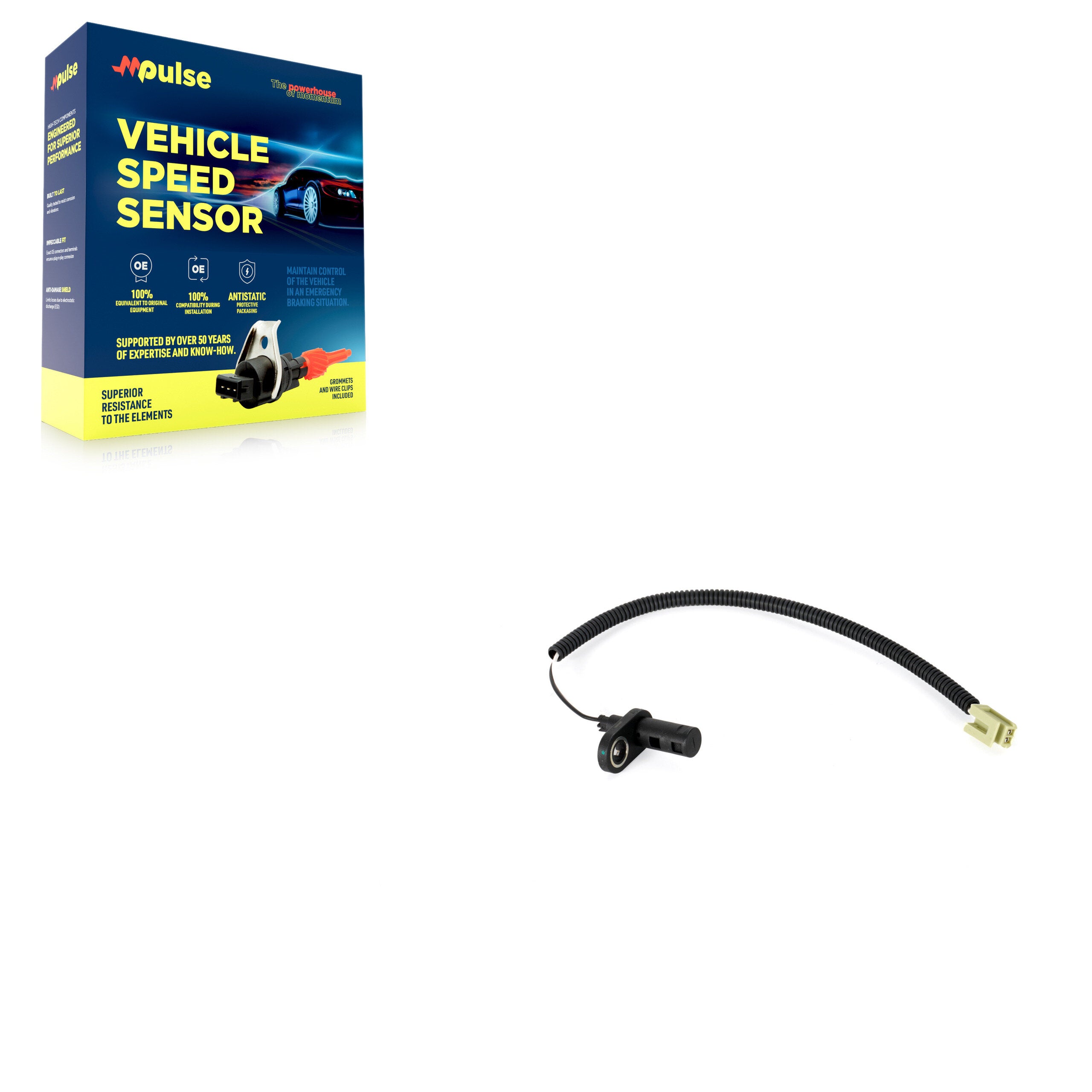 Mpulse SEN-2VSS0155 Vehicle Speed Sensor for 2007-2020 Chevrolet Impala, Cadillac XTS, GMC Acadia - N/A