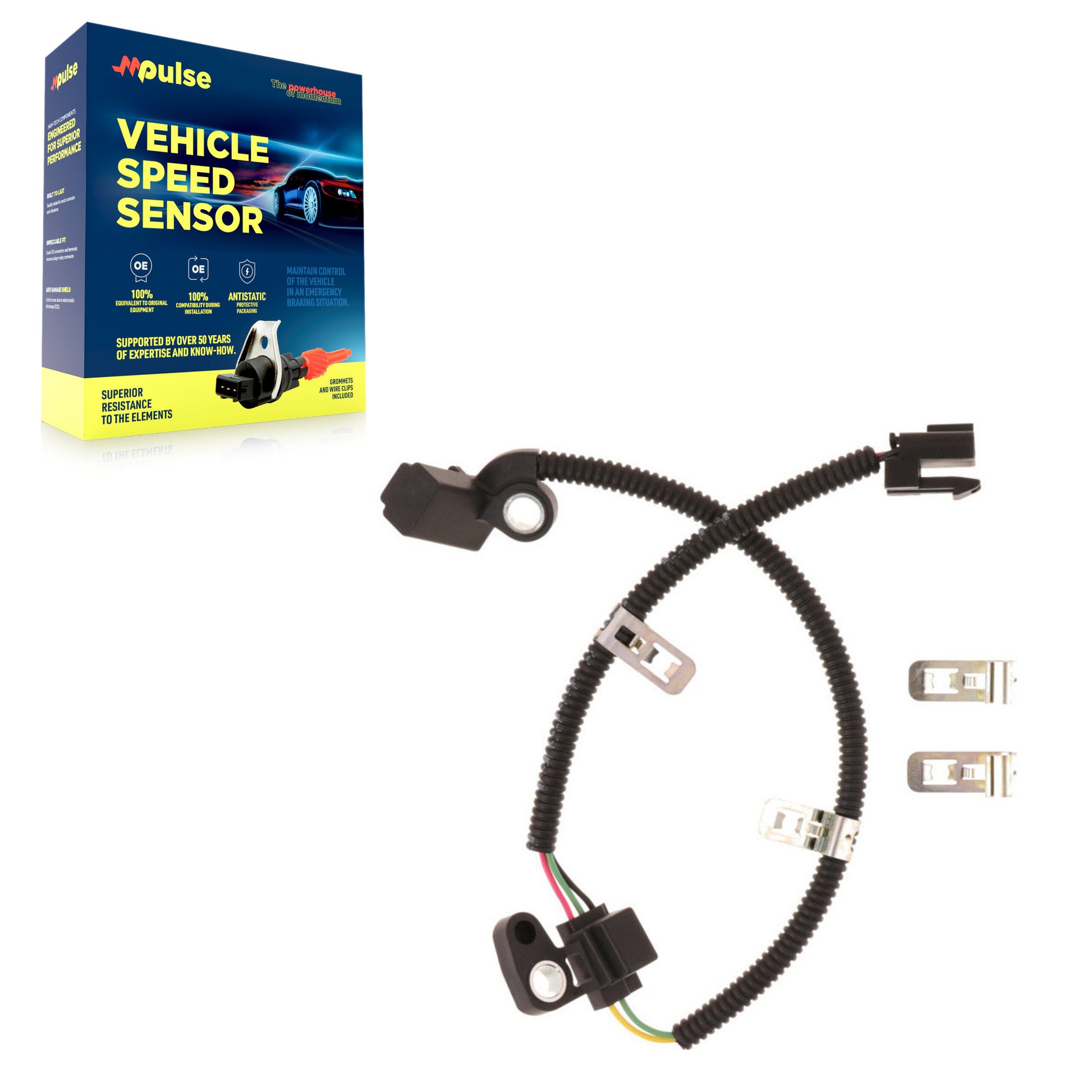 Mpulse SEN-2VSS0527 Vehicle Speed Sensor for 2006-2022 Chevrolet Express 2500, Chevrolet Express 3500, Chevrolet Silverado 1500 LTD - Output