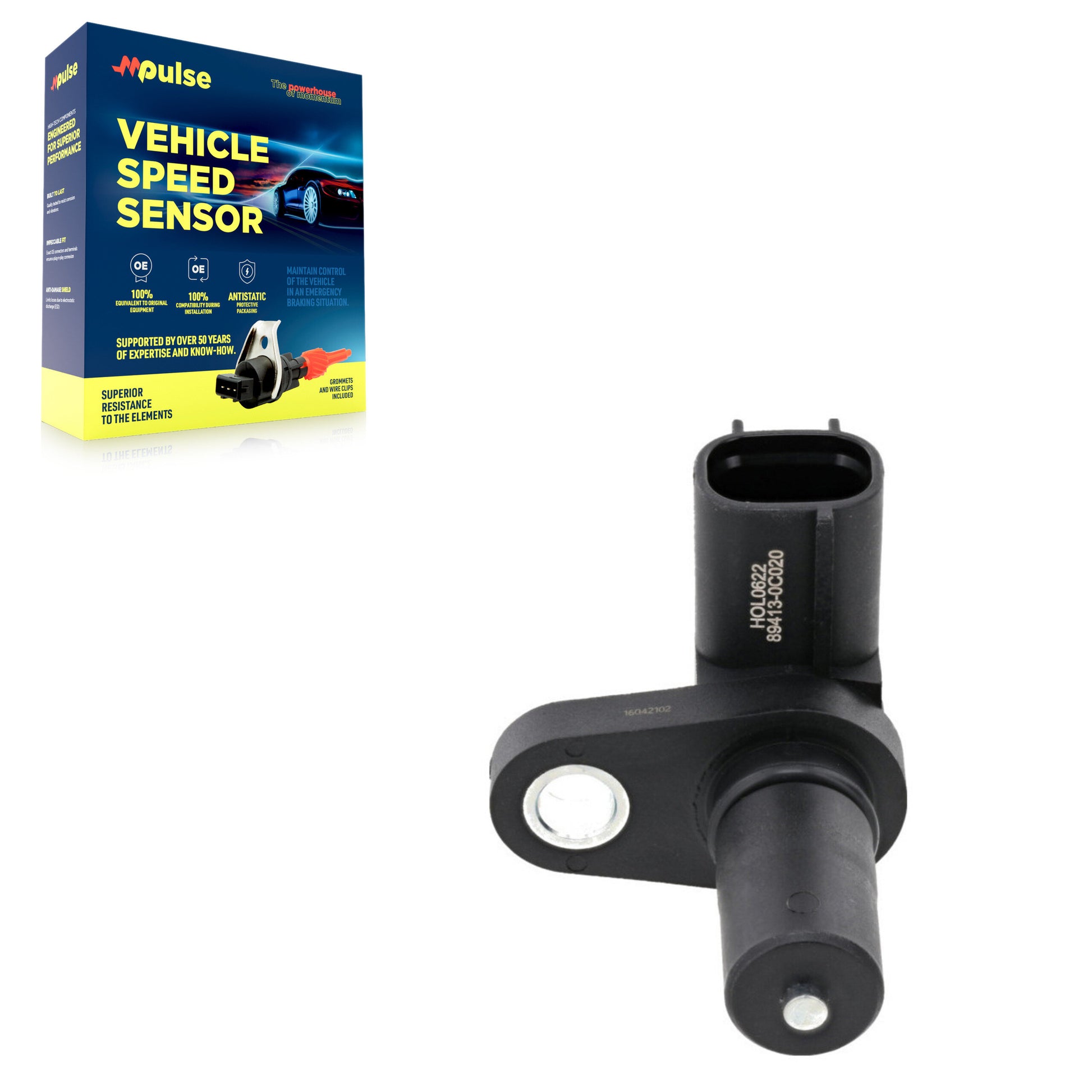 Mpulse SEN-2VSS0737 Vehicle Speed Sensor for 2007-2022 Toyota Tundra, Toyota Sequoia, Toyota Land Cruiser - N/A
