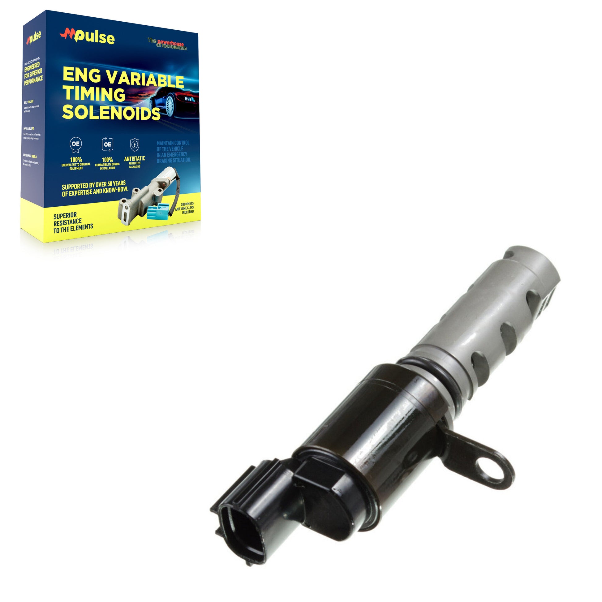 Mpulse SEN-2VTS0002 Engine Variable Valve Timing (VVT) Solenoid for 2004-2012 Hyundai Sonata, Kia Sorento, Hyundai Genesis Coupe - Intake