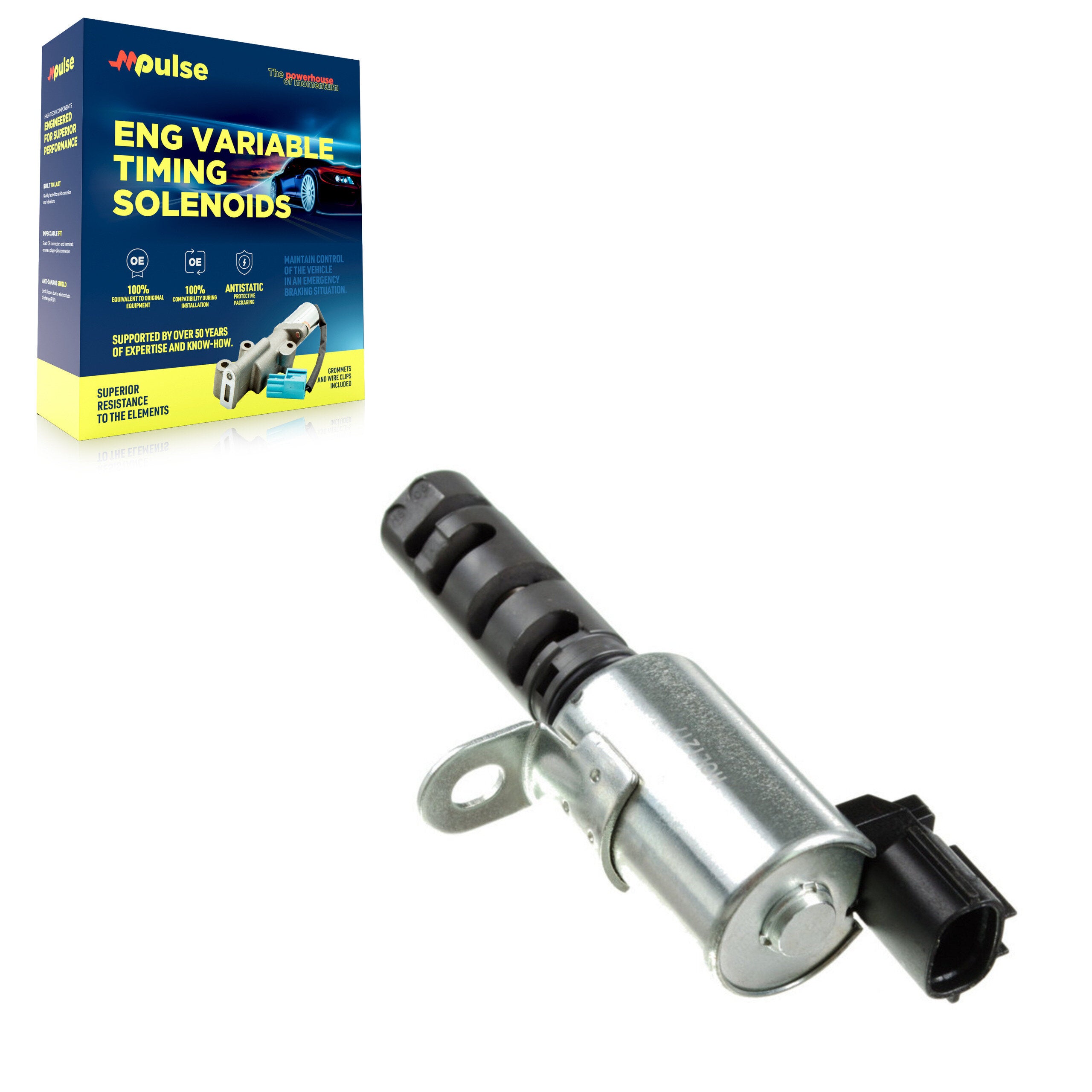 Mpulse SEN-2VTS0004 Engine Variable Valve Timing (VVT) Solenoid for 2001-2015 Lexus HS250h, Scion tC, Pontiac Vibe - Intake