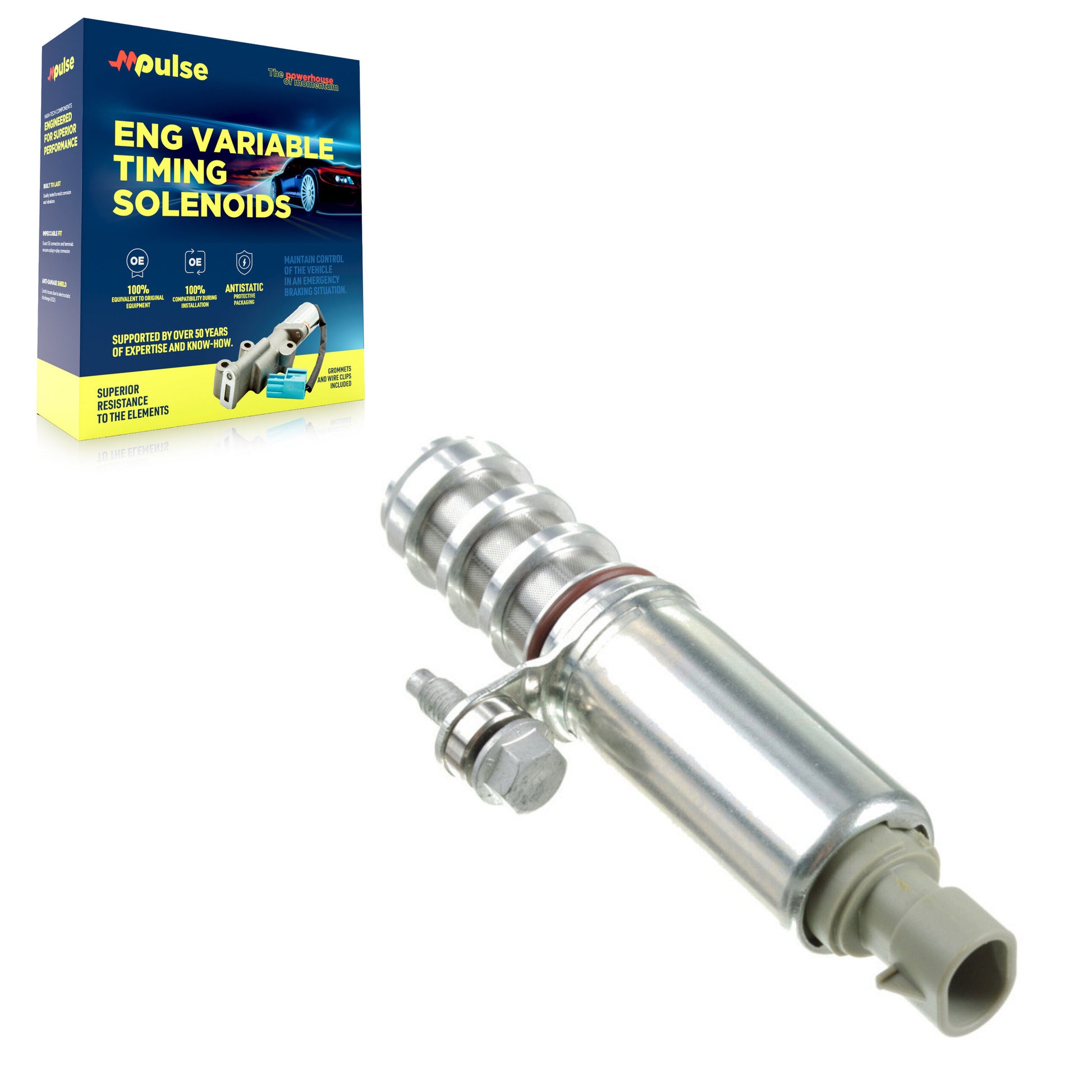 Mpulse SEN-2VTS0011 Engine Variable Valve Timing (VVT) Solenoid for 2006-2017 Buick Verano, GMC Terrain, Buick LaCrosse - Intake