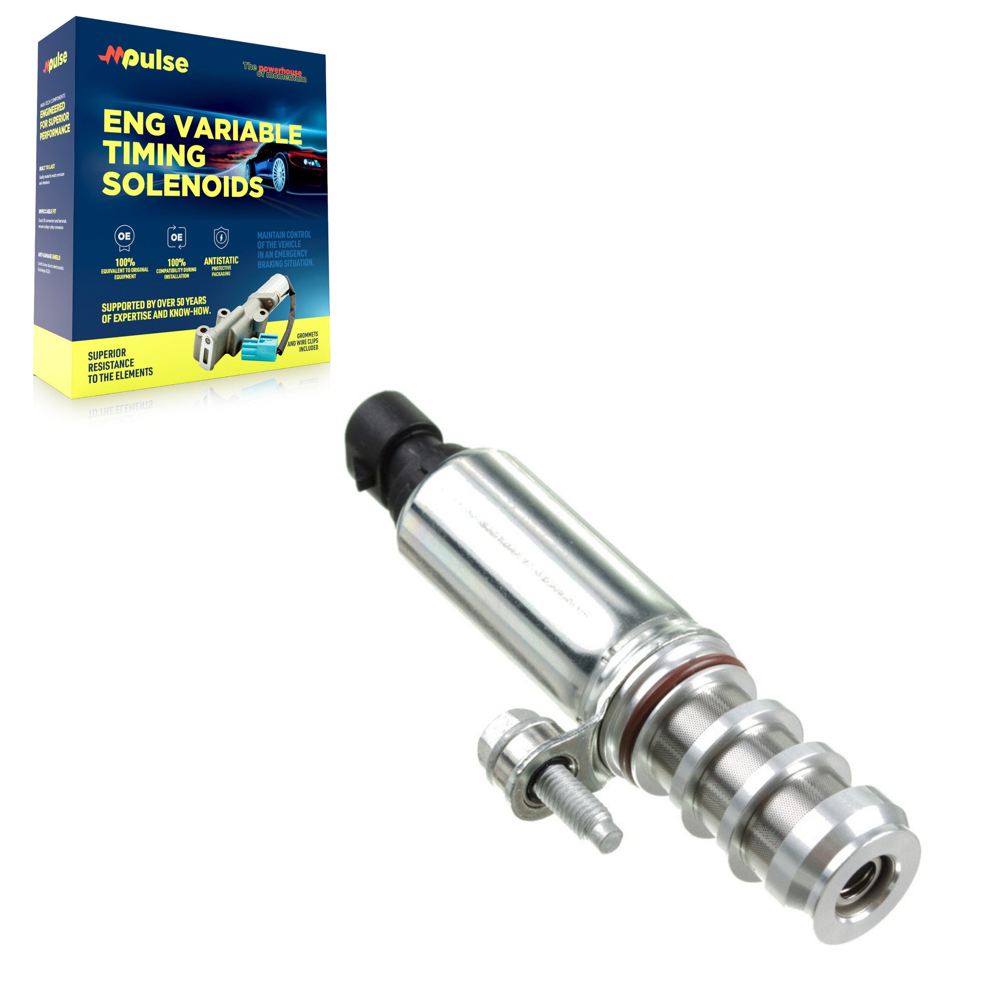 Mpulse SEN-2VTS0012 Engine Variable Valve Timing (VVT) Solenoid for 2006-2017 Buick Verano, GMC Terrain, Buick LaCrosse - Exhaust
