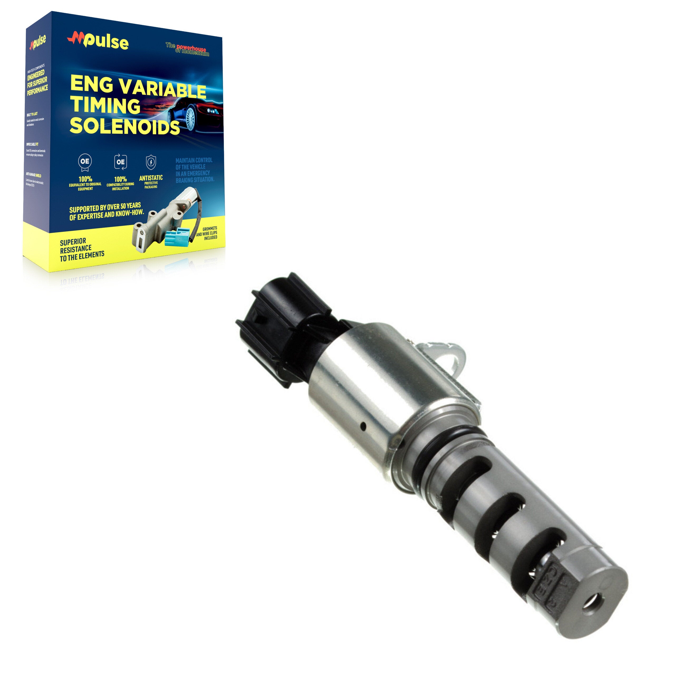 Mpulse SEN-2VTS0015 Engine Variable Valve Timing (VVT) Solenoid for 2007-2024 Lexus IS500, Lexus GX460, Lexus LC500 - Intake, Intake (Right), Right