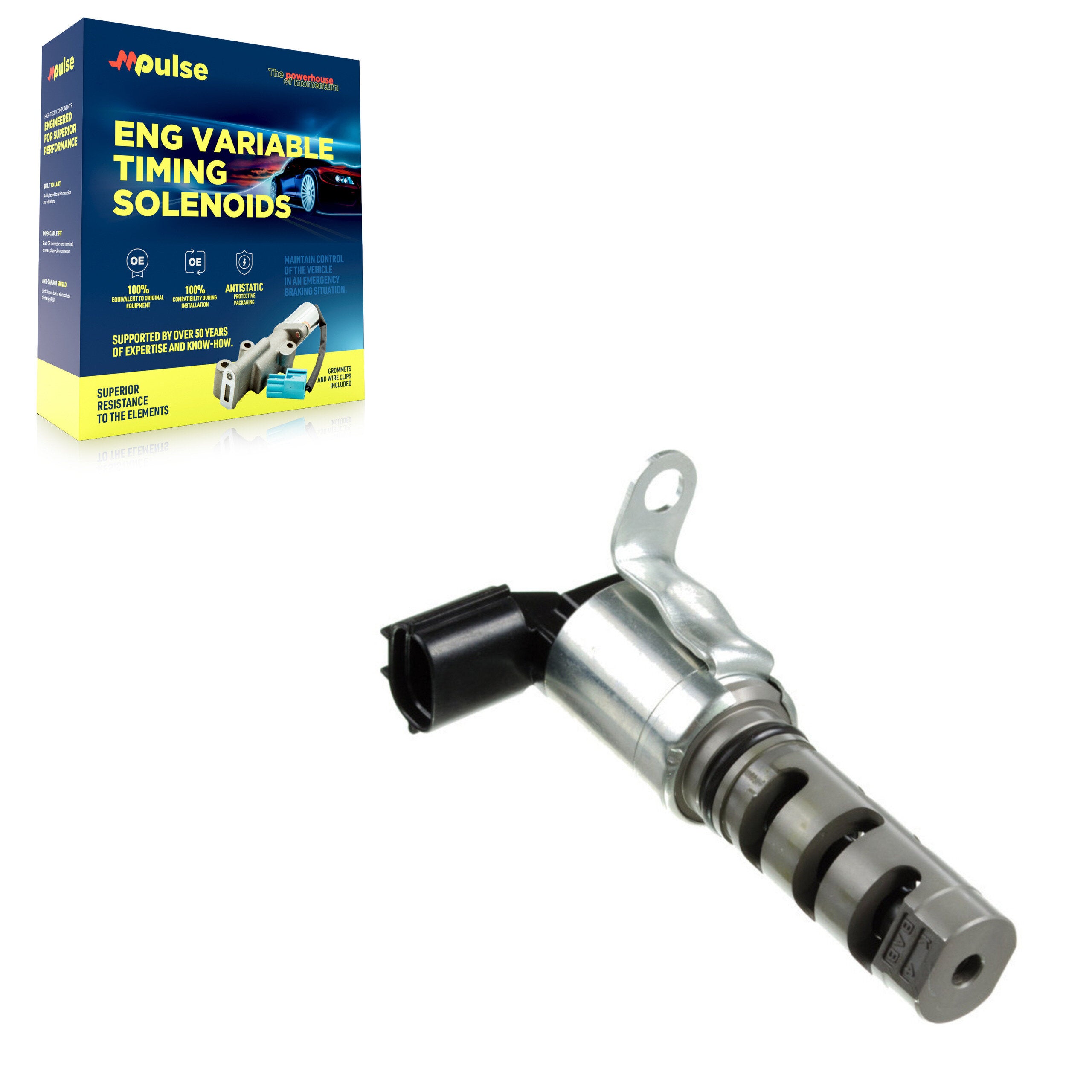 Mpulse SEN-2VTS0017 Engine Variable Valve Timing (VVT) Solenoid for 2008-2022 Toyota C-HR, Toyota Corolla iM, Scion iM - Exhaust