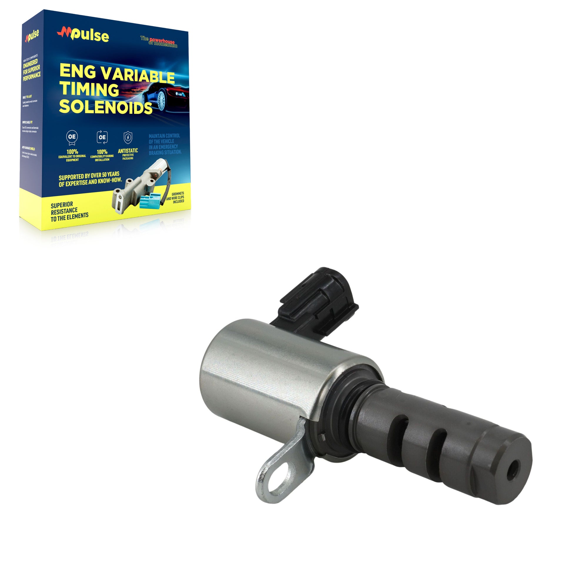 Mpulse SEN-2VTS0020 Engine Variable Valve Timing (VVT) Solenoid for 2005-2012 Subaru Legacy, Subaru Forester, Subaru Outback - Right