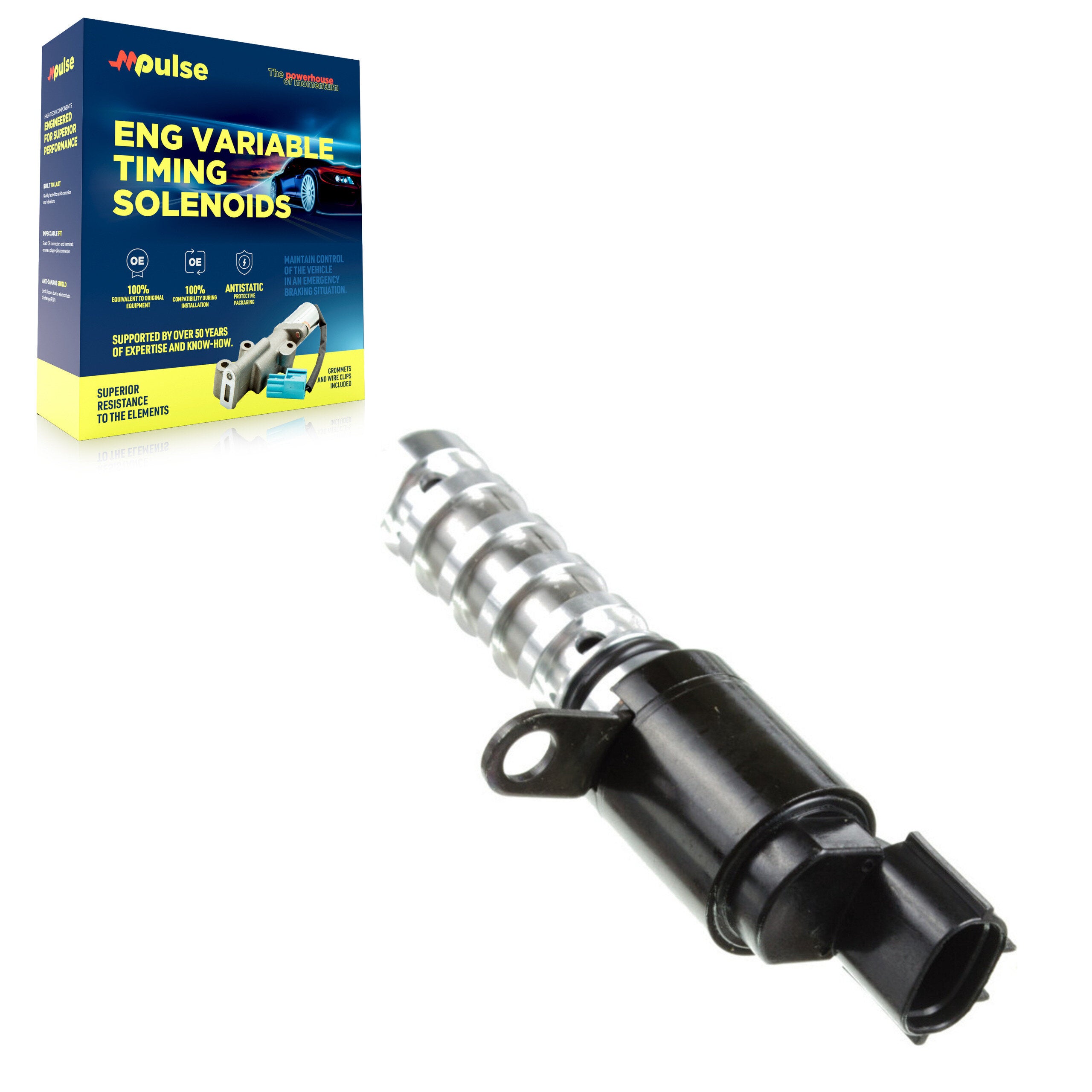 Mpulse SEN-2VTS0027 Engine Variable Valve Timing (VVT) Solenoid for 2011-2016 Kia Sorento, Hyundai Santa Fe Sport, Hyundai Sonata - Intake