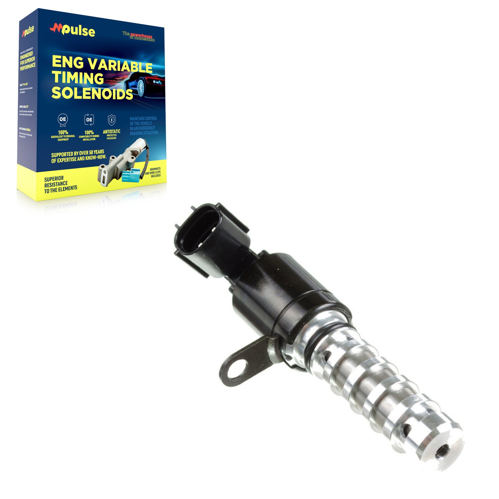 Mpulse SEN-2VTS0029 Engine Variable Valve Timing (VVT) Solenoid for 2011-2024 Hyundai Elantra N, Hyundai Kona N, Genesis G70 - Exhaust