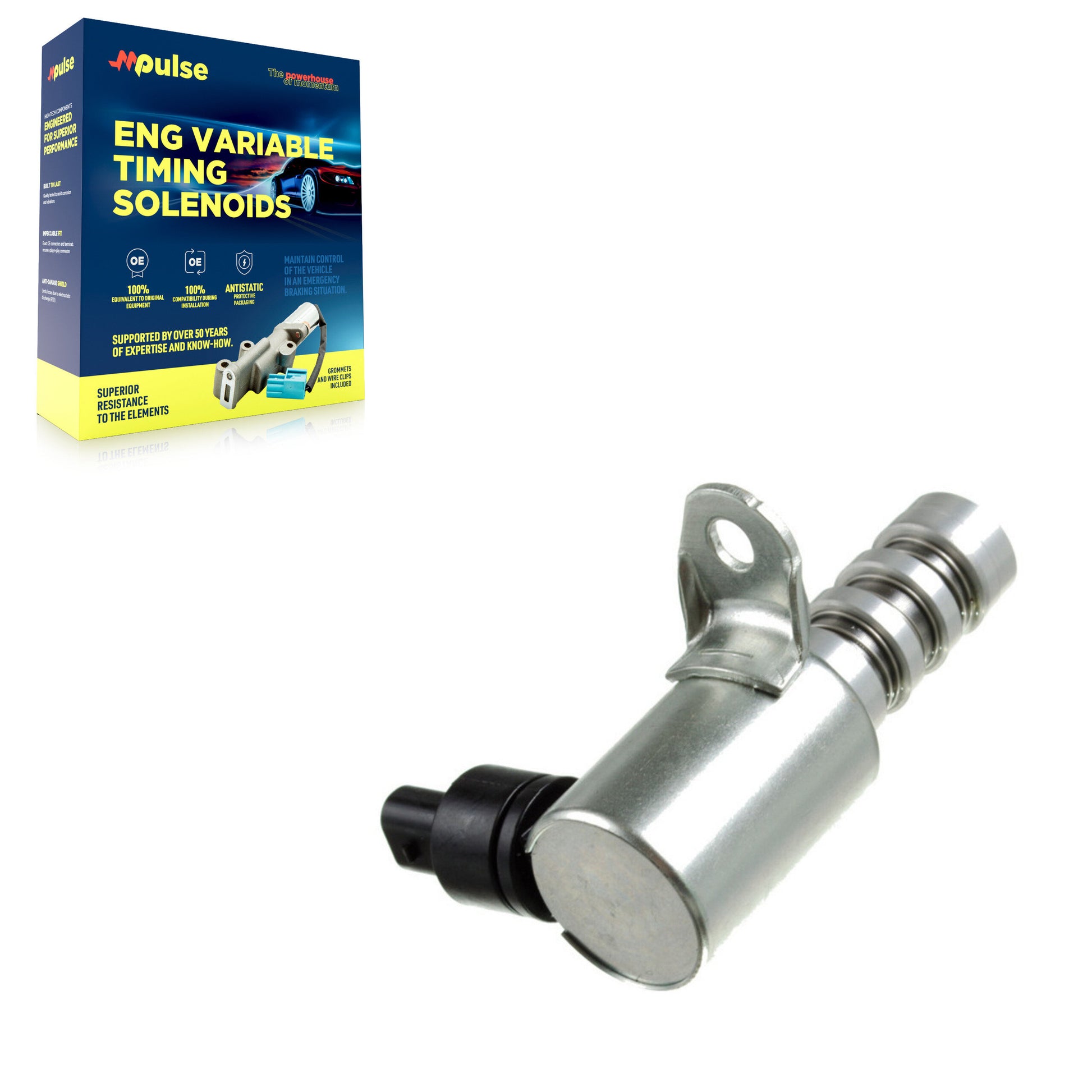 Mpulse SEN-2VTS0043 Engine Variable Valve Timing (VVT) Solenoid for 2011-2023 Ford F-150, Ford Explorer, Ford Transit-150 - Intake (Right), Intake, Exhaust