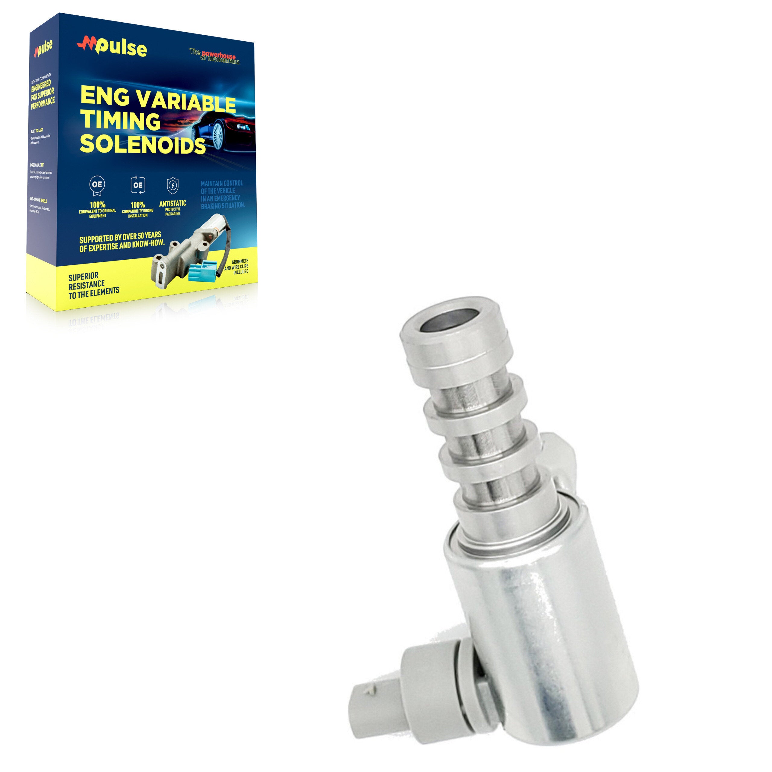Mpulse SEN-2VTS0044 Engine Variable Valve Timing (VVT) Solenoid for 2011-2022 Ford Explorer, Ford Transit-150, Ford Transit-250 - Intake (Left), Exhaust, Intake