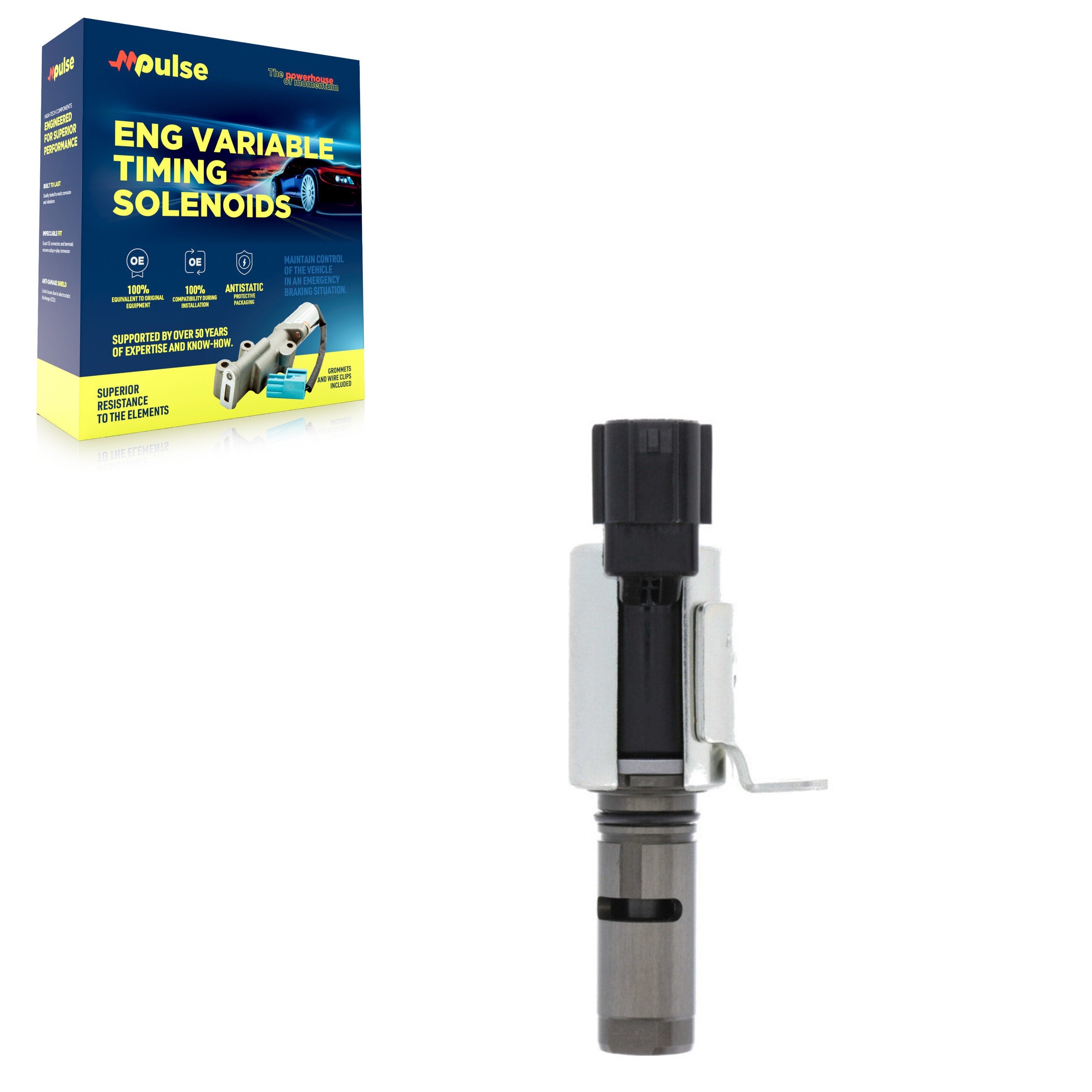 Mpulse SEN-2VTS0048 Engine Variable Valve Timing (VVT) Solenoid for 2011-2013 Ford Fiesta - Intake