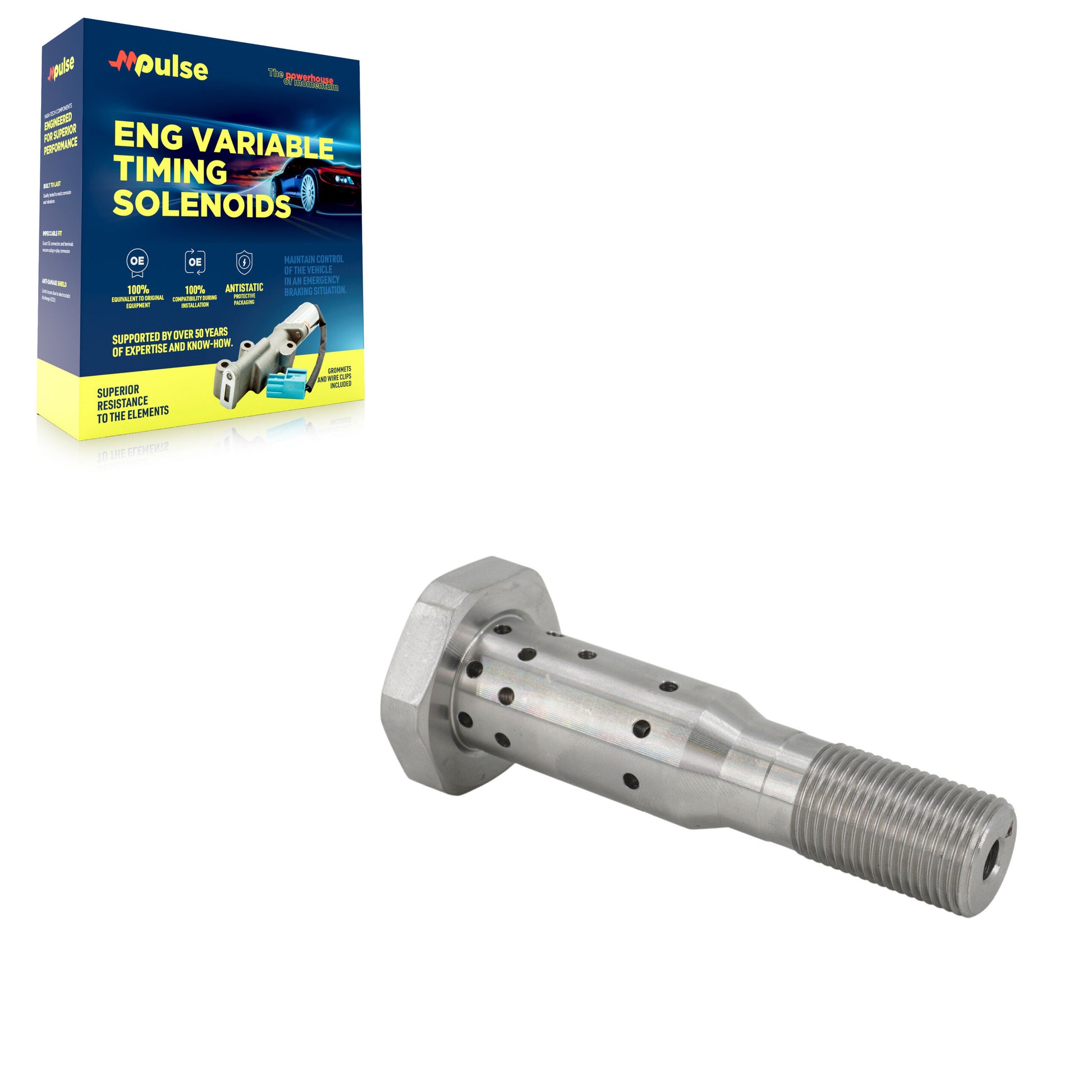 Mpulse SEN-2VTS0056 Engine Variable Valve Timing (VVT) Solenoid for 2011-2023 Chrysler 300, Dodge Challenger, Dodge Charger - N/A