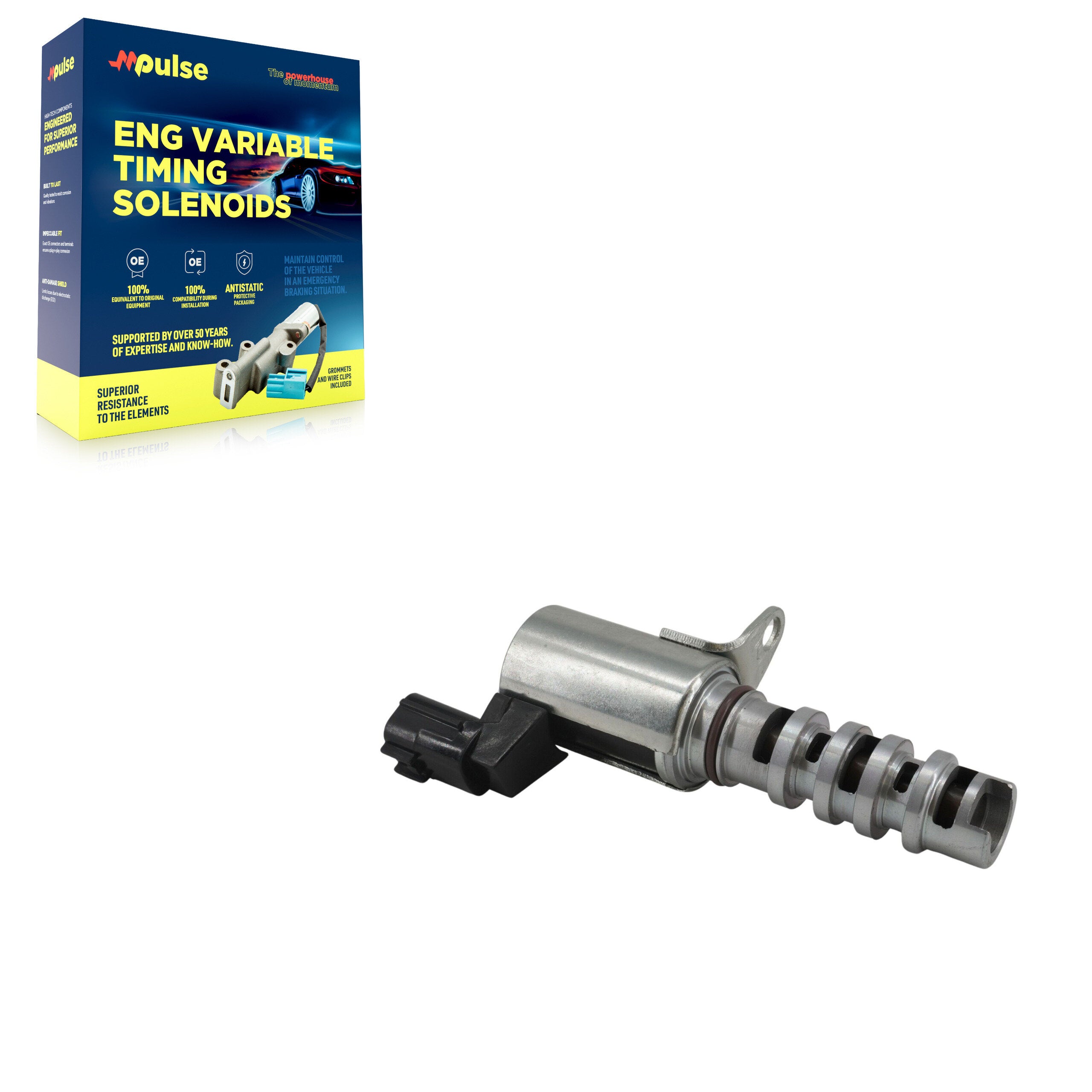 Mpulse SEN-2VTS0070 Engine Variable Valve Timing (VVT) Solenoid for 2009-2019 Nissan Micra, Nissan Versa, Nissan Versa Note - Intake