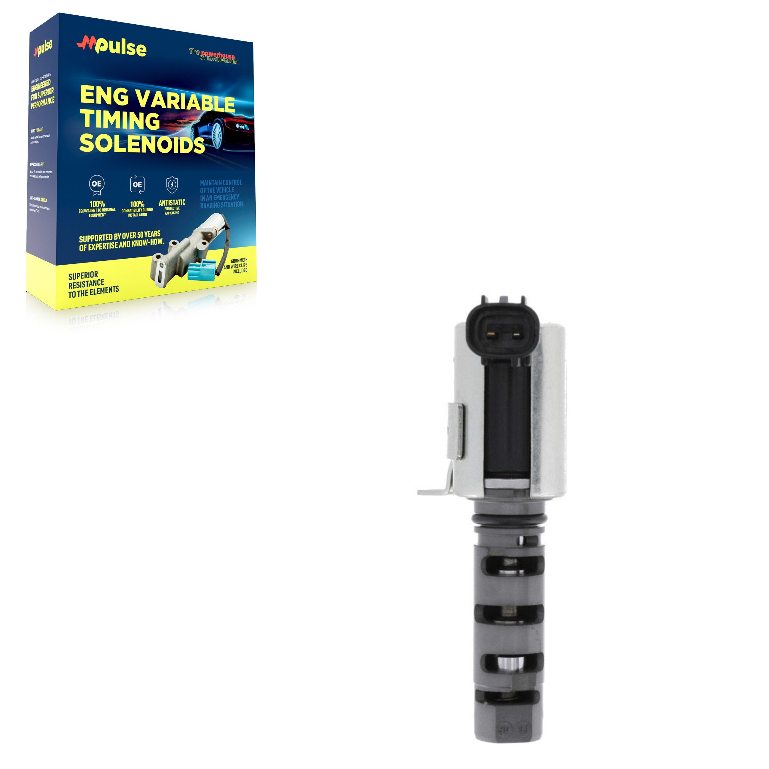Mpulse SEN-2VTS0077 Engine Variable Valve Timing (VVT) Solenoid for 2008-2017 Subaru Legacy, Subaru Tribeca, Subaru Outback - Front