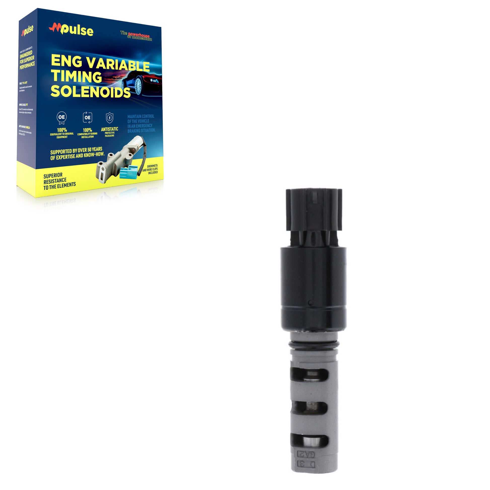Mpulse SEN-2VTS0078 Engine Variable Valve Timing (VVT) Solenoid for 2010-2017 Subaru Outback, Subaru Legacy, Subaru Tribeca - Right, Exhaust (Right)