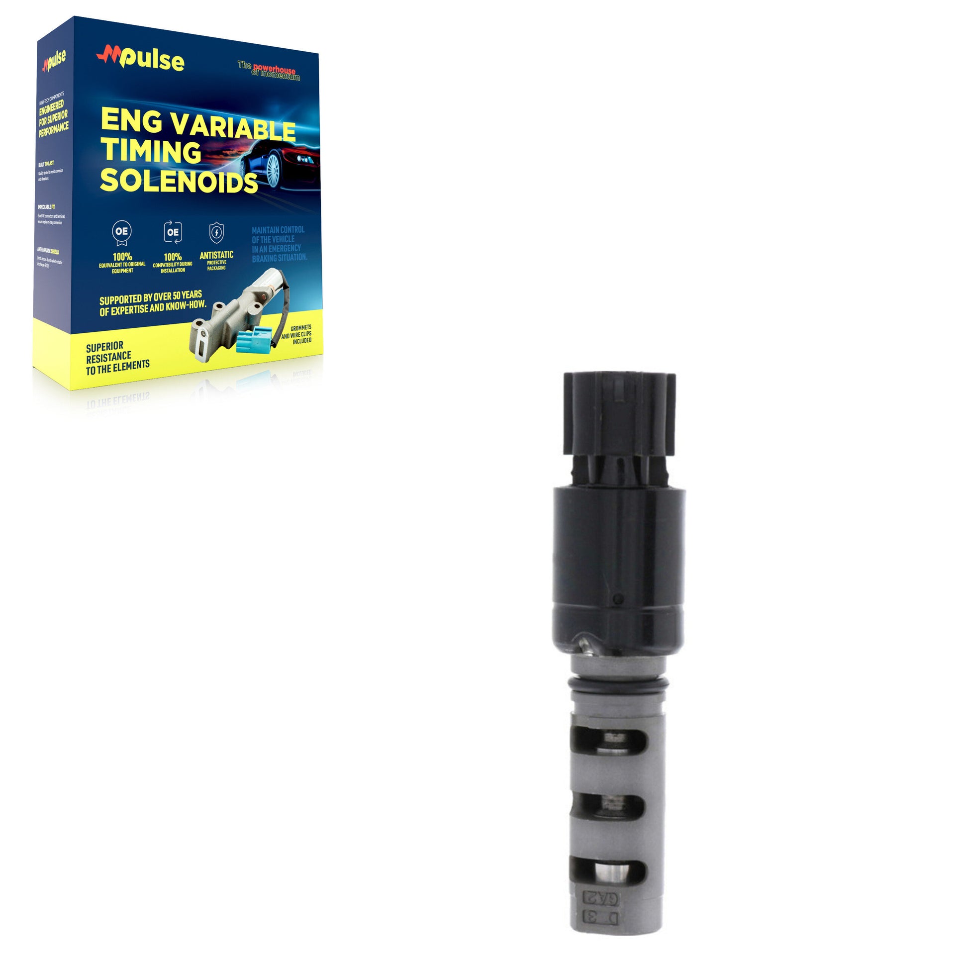 Mpulse SEN-2VTS0079 Engine Variable Valve Timing (VVT) Solenoid for 2010-2017 Subaru Legacy, Subaru Tribeca, Subaru Outback - Exhaust (Left), Left