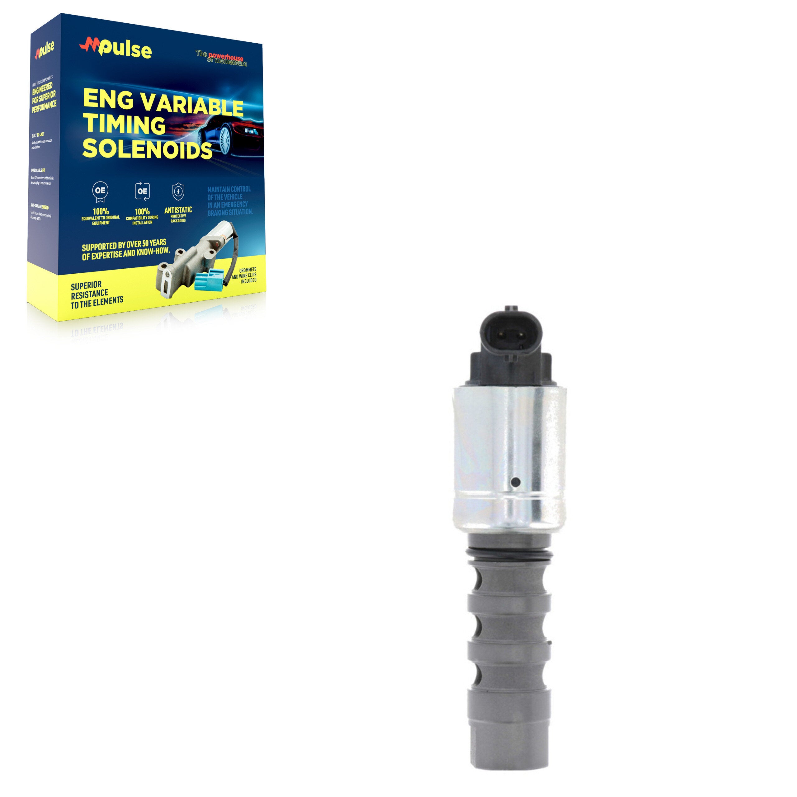 Mpulse SEN-2VTS0083 Engine Variable Valve Timing (VVT) Solenoid for 2011-2022 Audi TT RS Quattro, Audi RS3, Audi A7 Quattro - Exhaust