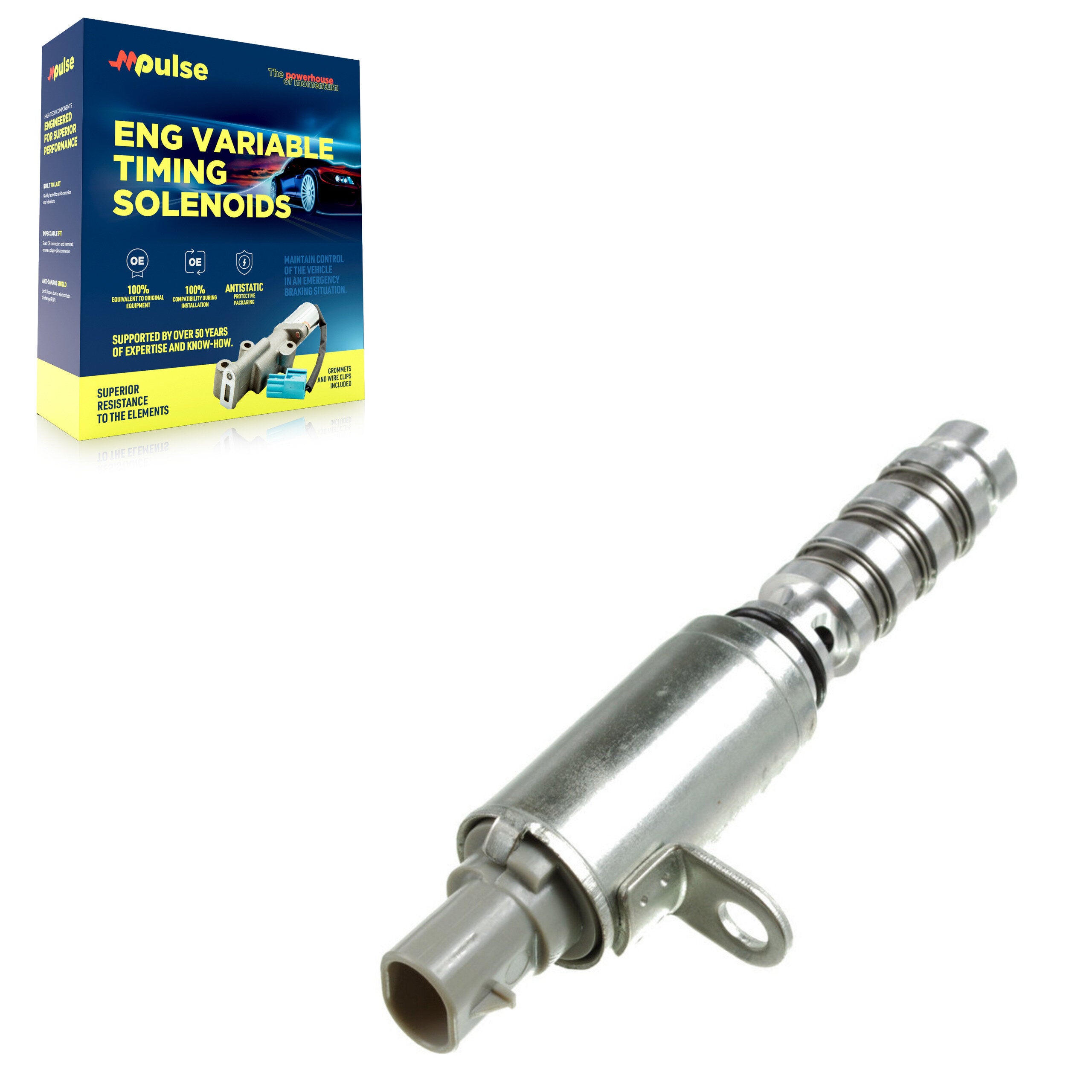 Mpulse SEN-2VTS0111 Engine Variable Valve Timing (VVT) Solenoid for 2011-2019 Hyundai Santa Fe XL, Kia Sedona, Kia Sorento - Intake (Right), Right