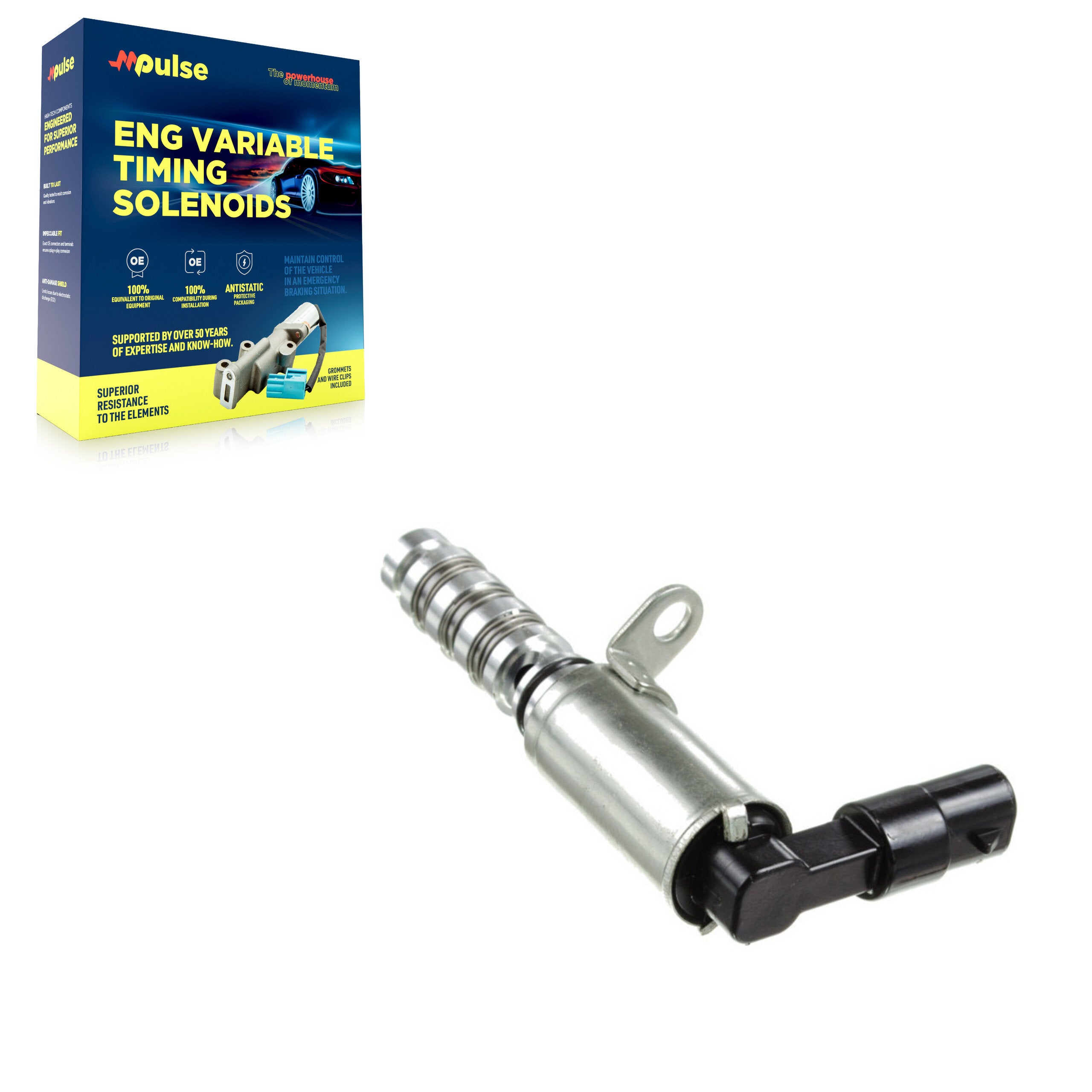 Mpulse SEN-2VTS0112 Engine Variable Valve Timing (VVT) Solenoid for 2012-2024 Hyundai Kona, Hyundai Tucson, Hyundai Veloster - Exhaust