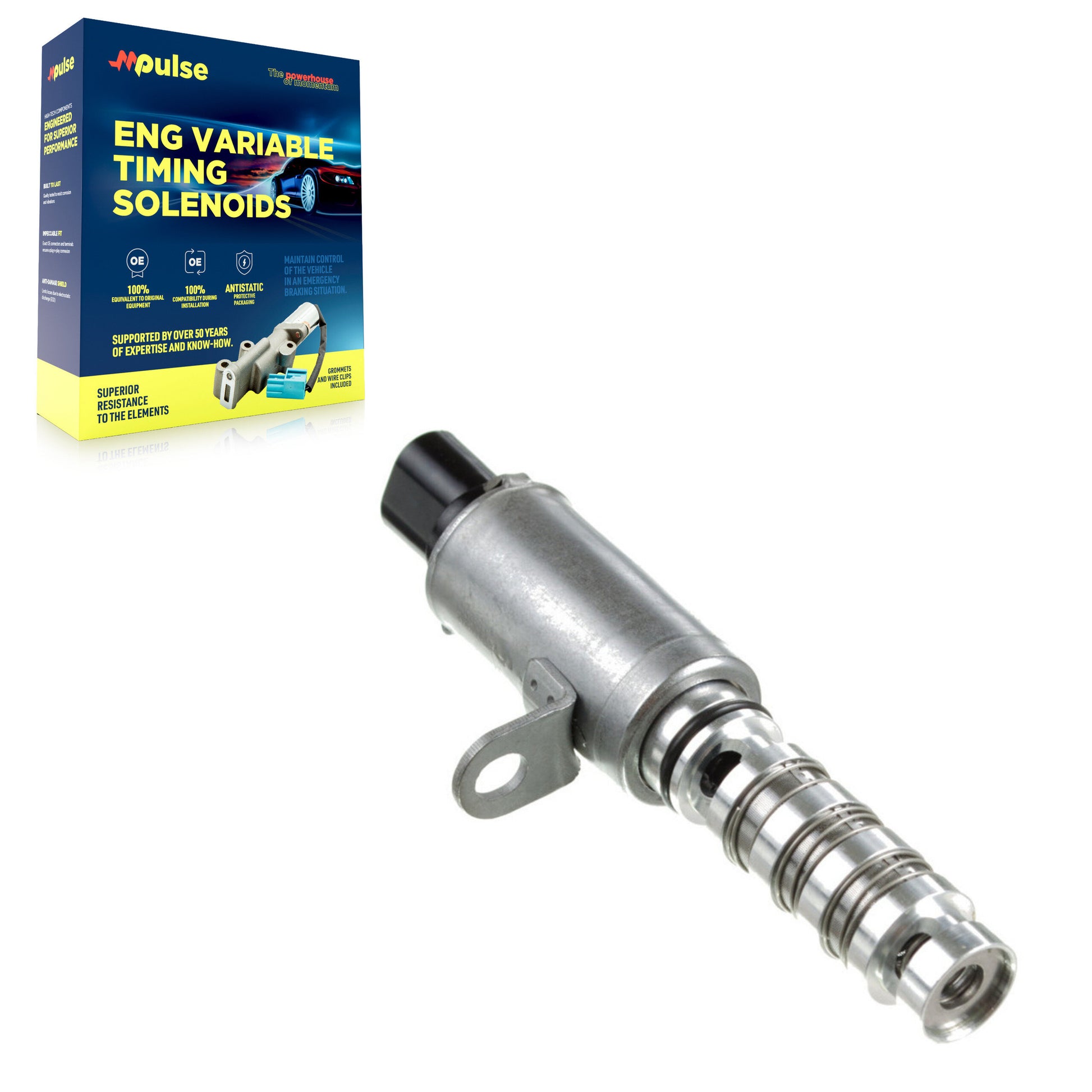 Mpulse SEN-2VTS0113 Engine Variable Valve Timing (VVT) Solenoid for 2012-2024 Hyundai Kona, Hyundai Tucson, Hyundai Veloster - Intake