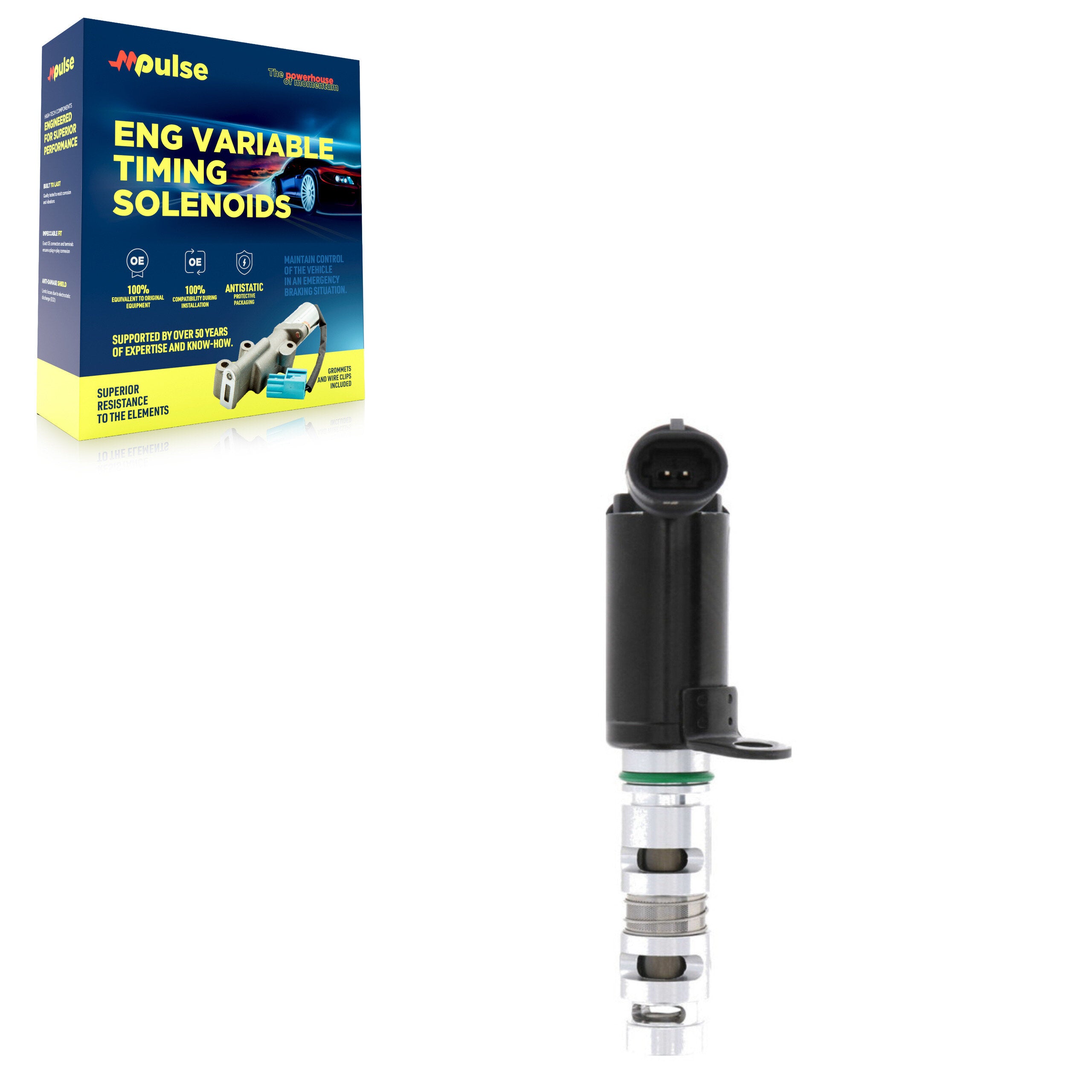 Mpulse SEN-2VTS0114 Engine Variable Valve Timing (VVT) Solenoid for 2011-2012 Hyundai Elantra, Kia Soul - Exhaust