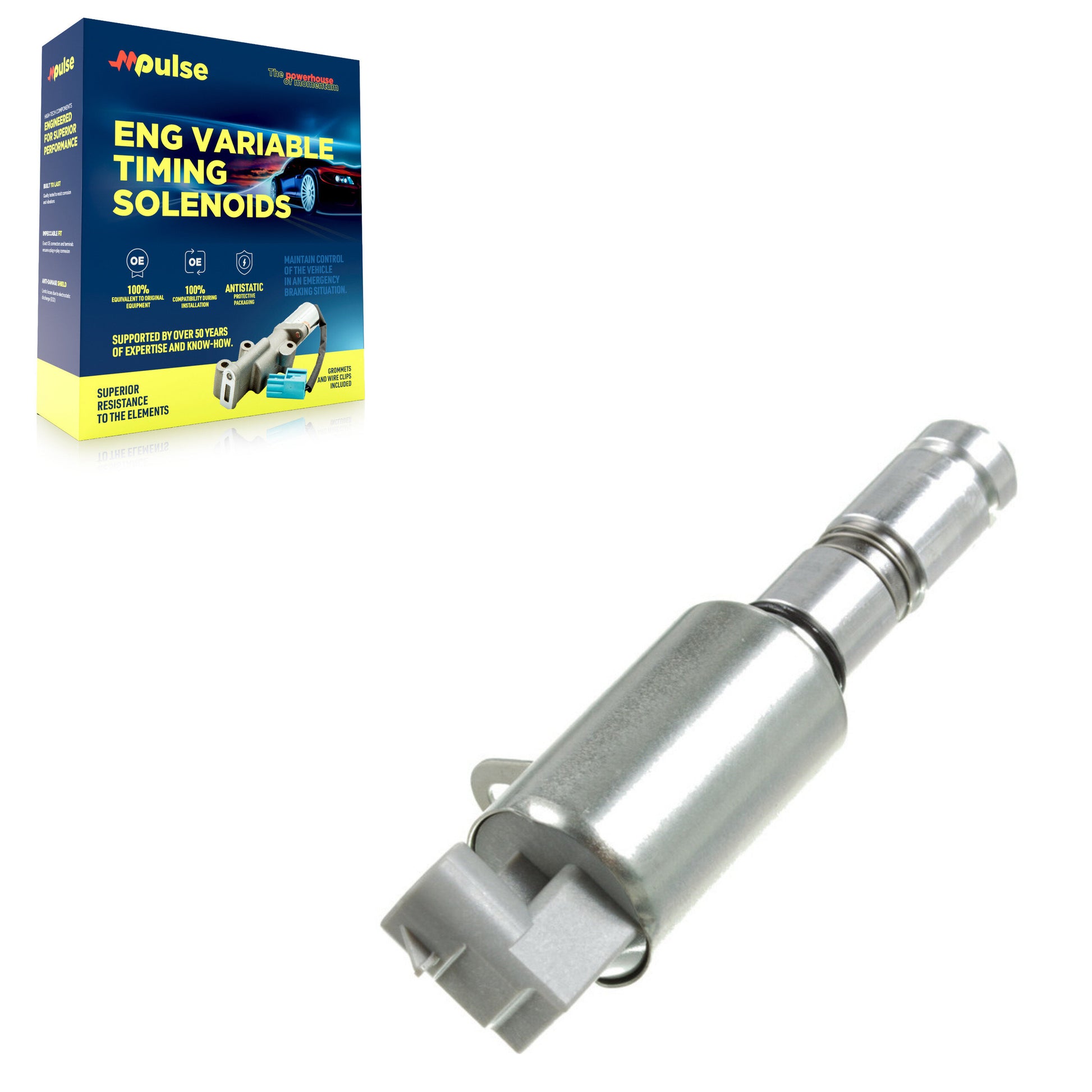 Mpulse SEN-2VTS0116 Engine Variable Valve Timing (VVT) Solenoid for 2005-2012 Kia Magentis, Kia Optima, Hyundai Santa Fe - Right