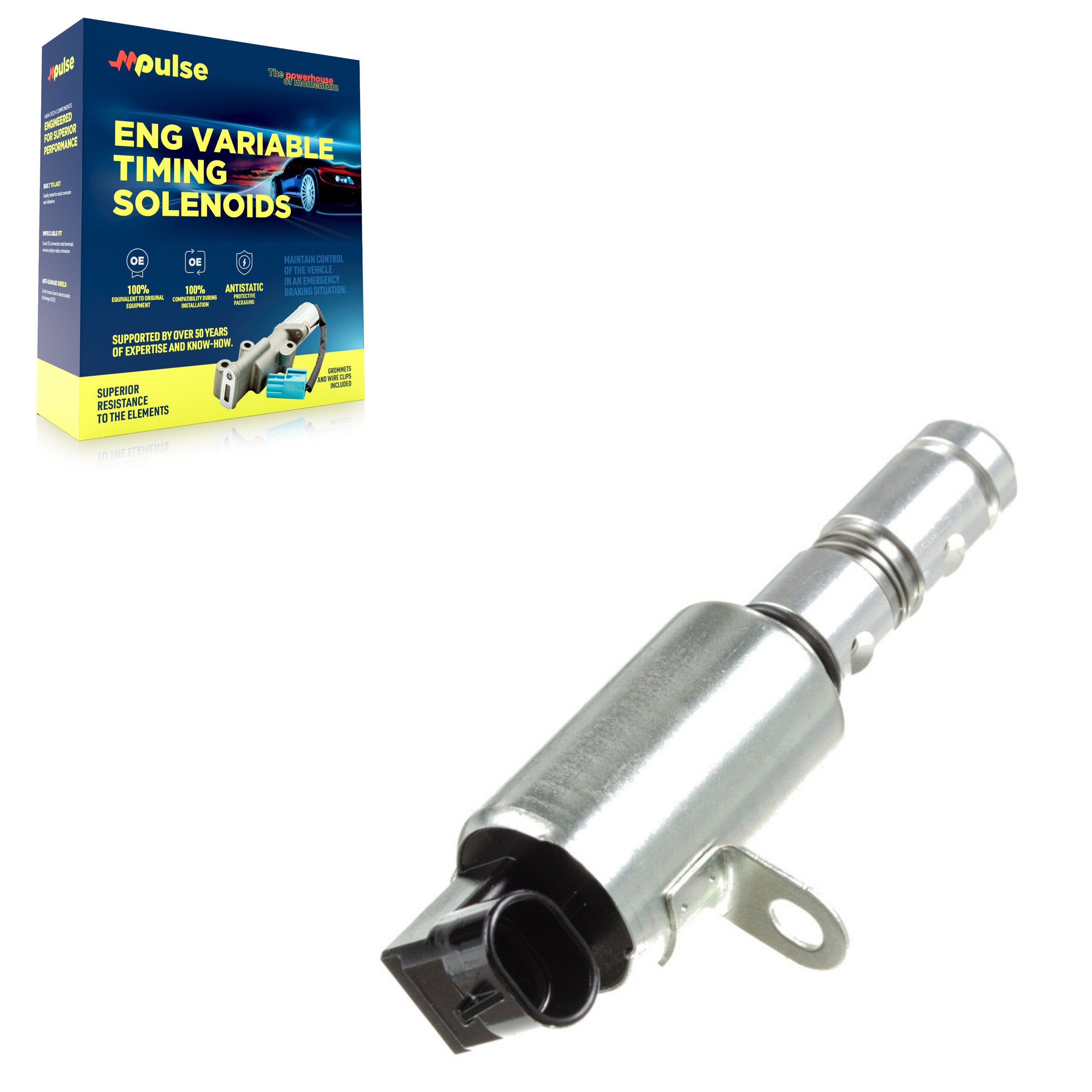 Mpulse SEN-2VTS0118 Engine Variable Valve Timing (VVT) Solenoid for 2005-2012 Kia Magentis, Kia Optima, Hyundai Santa Fe - Left