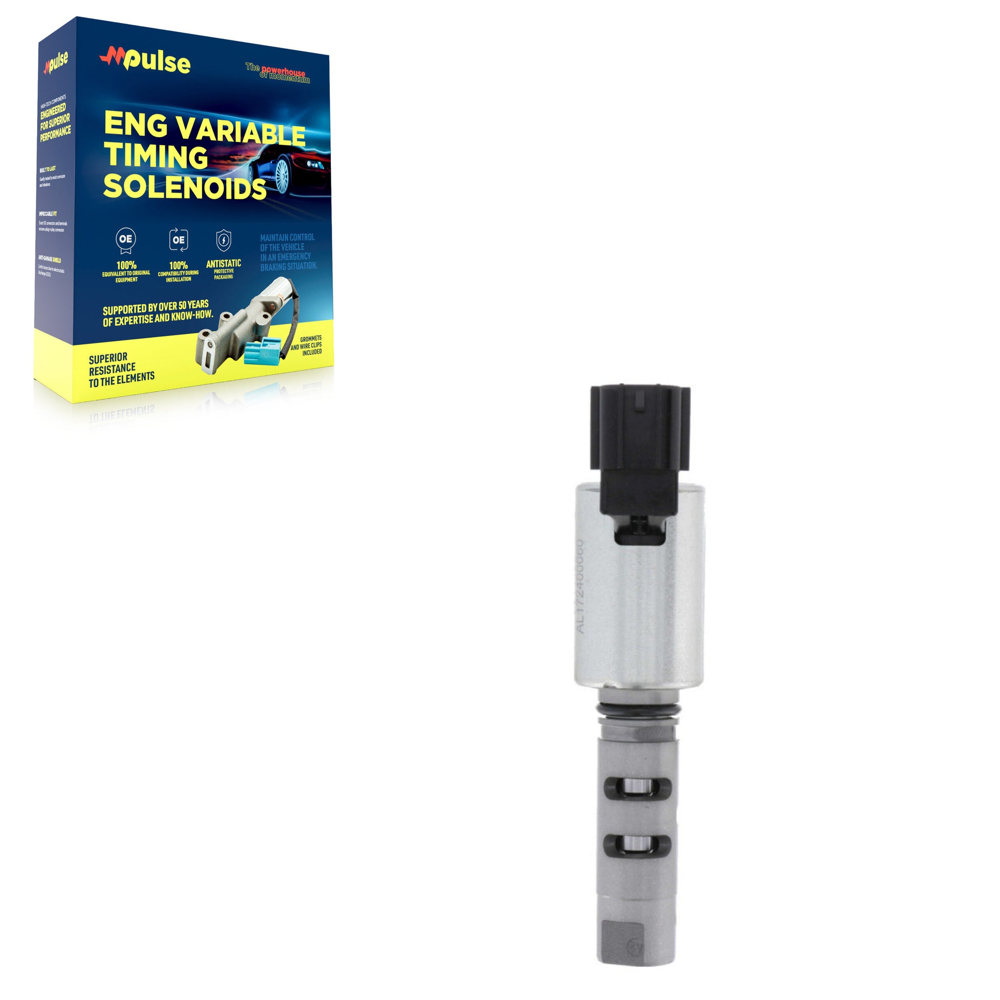 Mpulse SEN-2VTS0122 Engine Variable Valve Timing (VVT) Solenoid for 2008-2014 Mitsubishi Lancer, Mitsubishi Outlander - Front