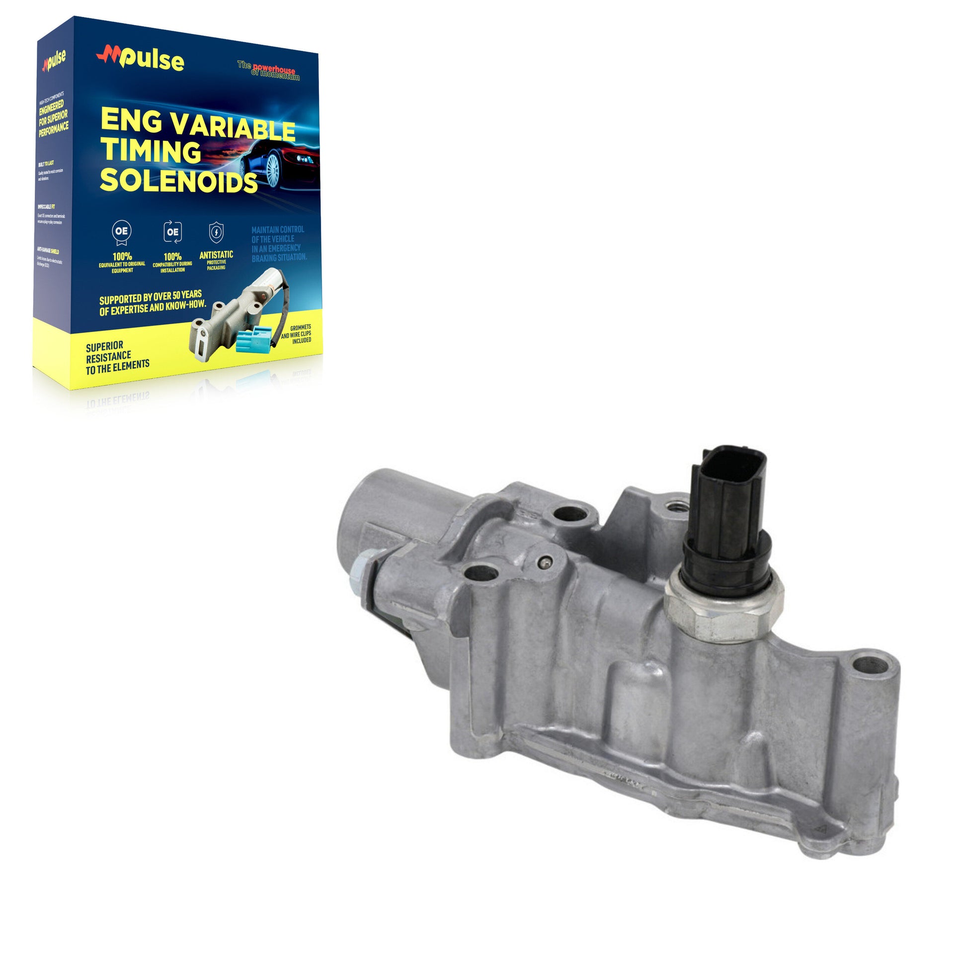 Mpulse SEN-2VTS0130 Engine Variable Valve Timing (VVT) Solenoid for 2012-2020 Honda Accord, Honda HR-V, Honda Civic - N/A