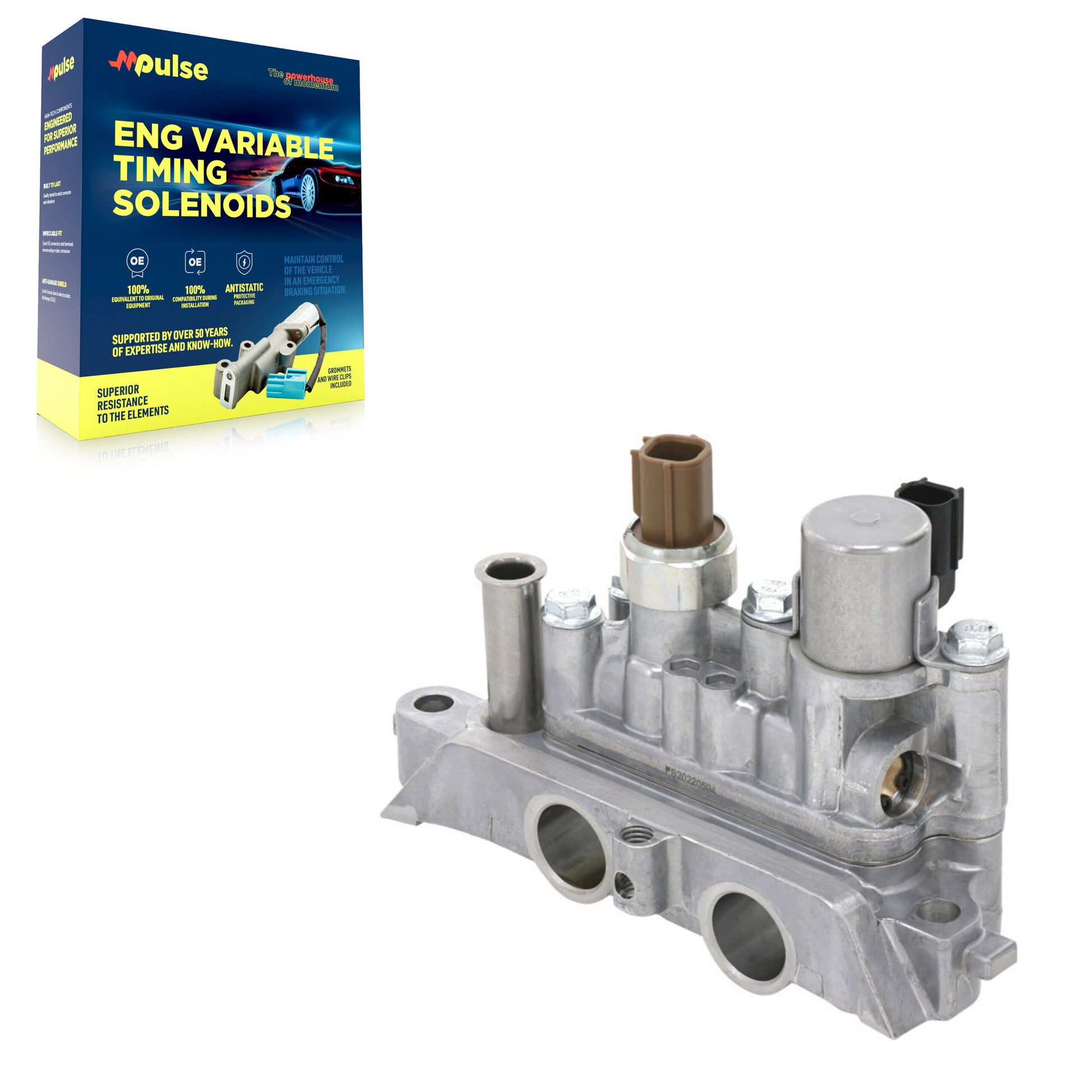 Mpulse SEN-2VTS0134 Engine Variable Valve Timing (VVT) Solenoid for 2008-2017 Acura RDX, Honda Accord, Honda Crosstour - Front