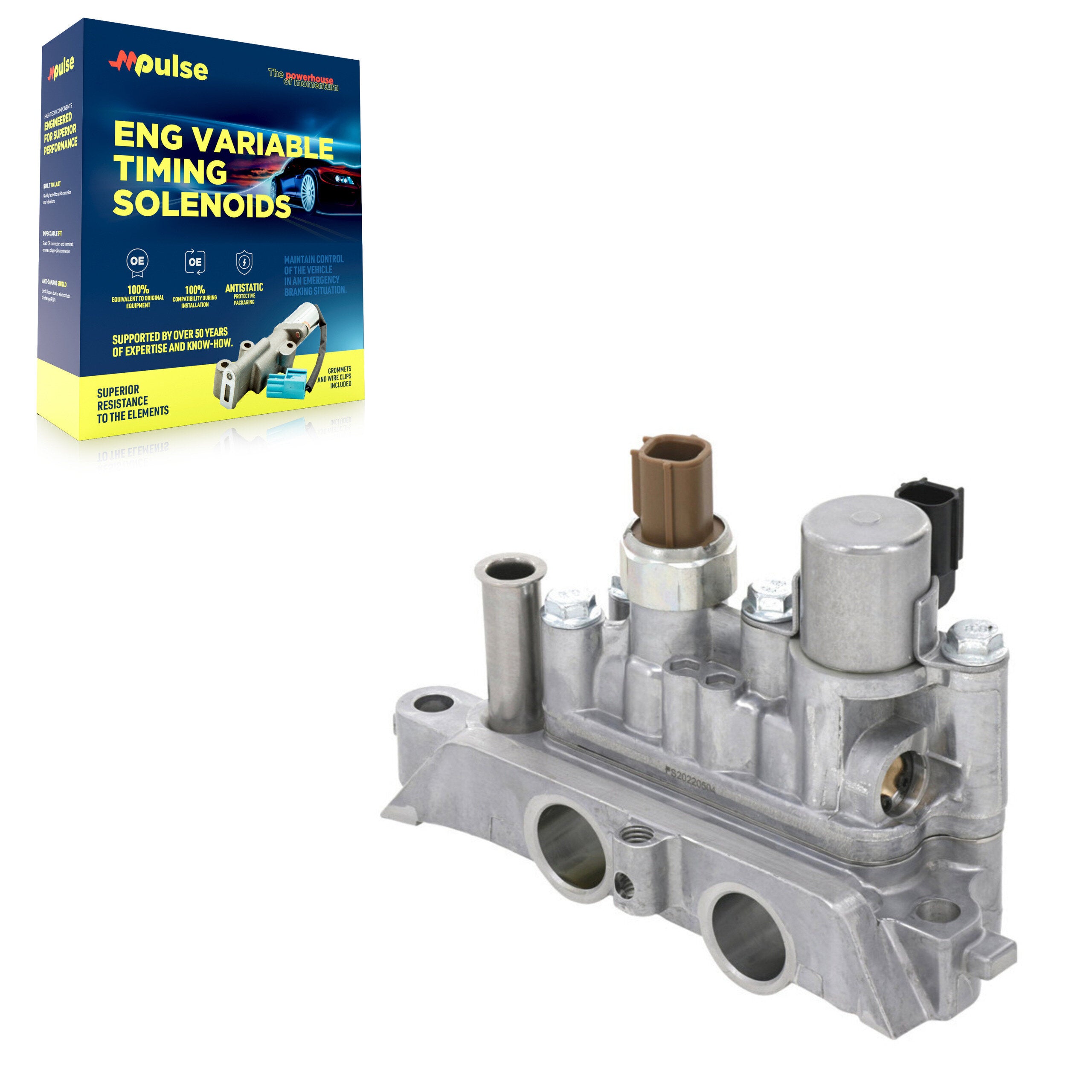Mpulse SEN-2VTS0134 Engine Variable Valve Timing (VVT) Solenoid for 2008-2017 Acura RDX, Honda Accord, Honda Crosstour - Front