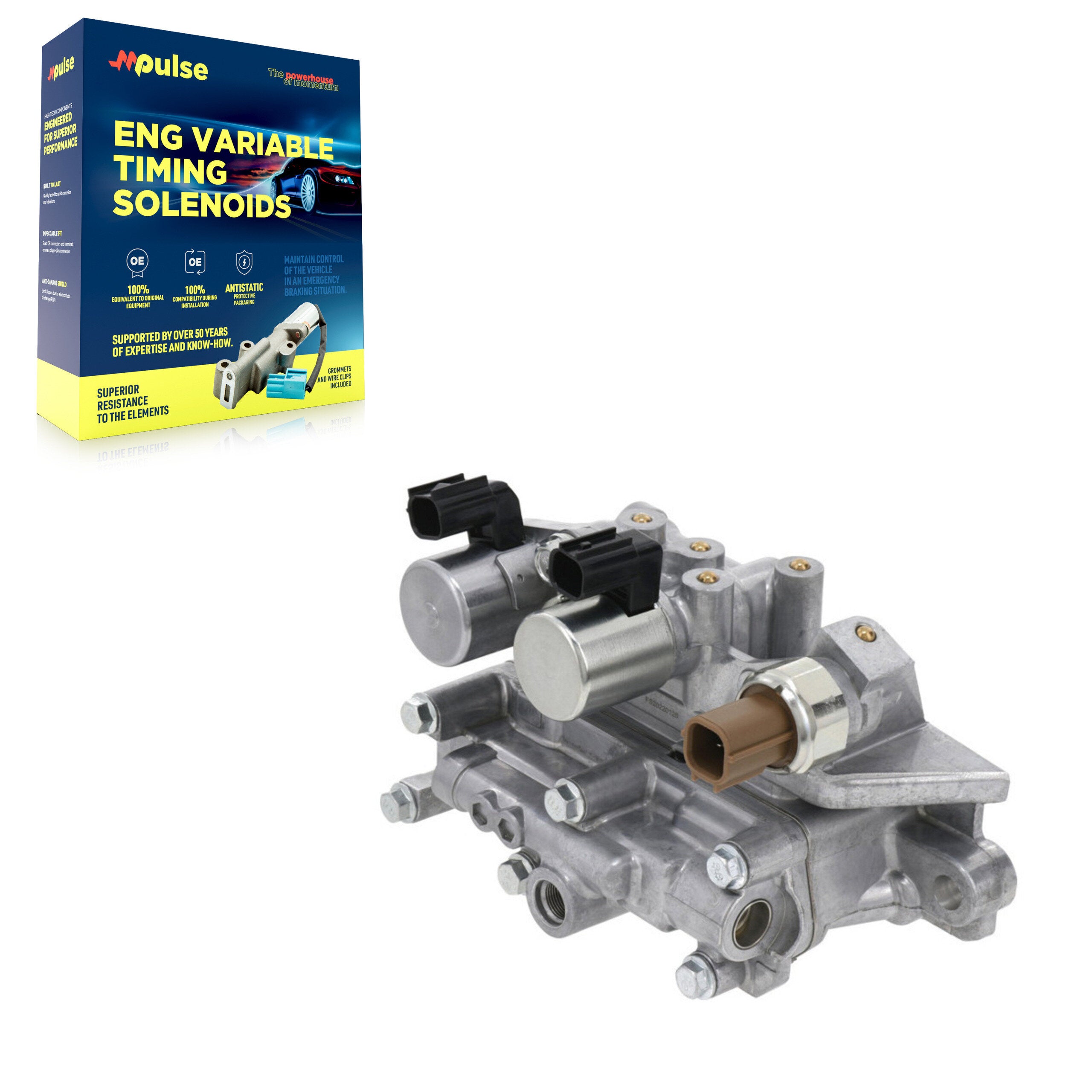 Mpulse SEN-2VTS0135 Engine Variable Valve Timing (VVT) Solenoid for 2008-2017 Acura RDX, Honda Accord, Honda Crosstour - Rear