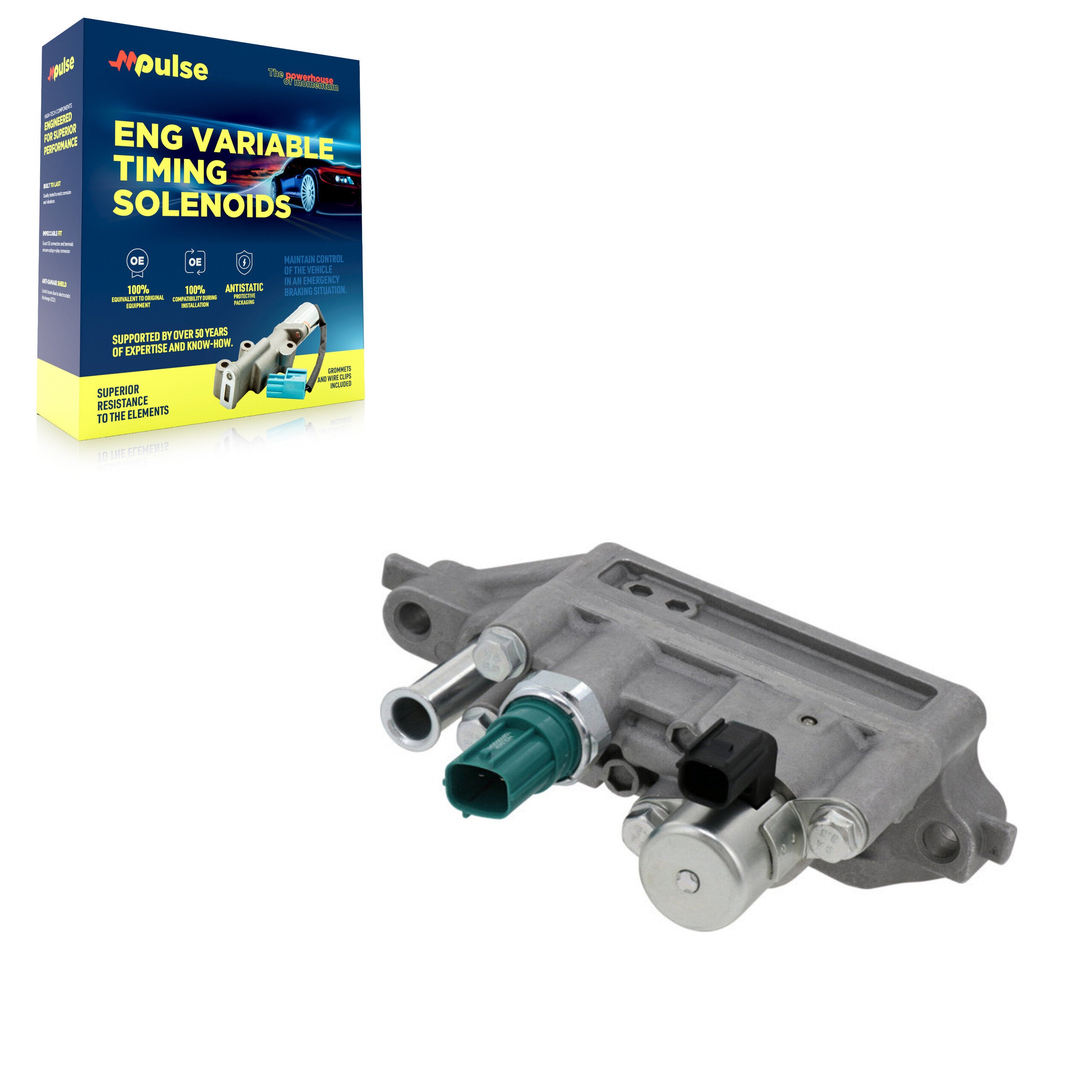 Mpulse SEN-2VTS0139 Engine Variable Valve Timing (VVT) Solenoid for 2013-2024 Acura MDX, Acura TLX, Acura RDX - Front, Left