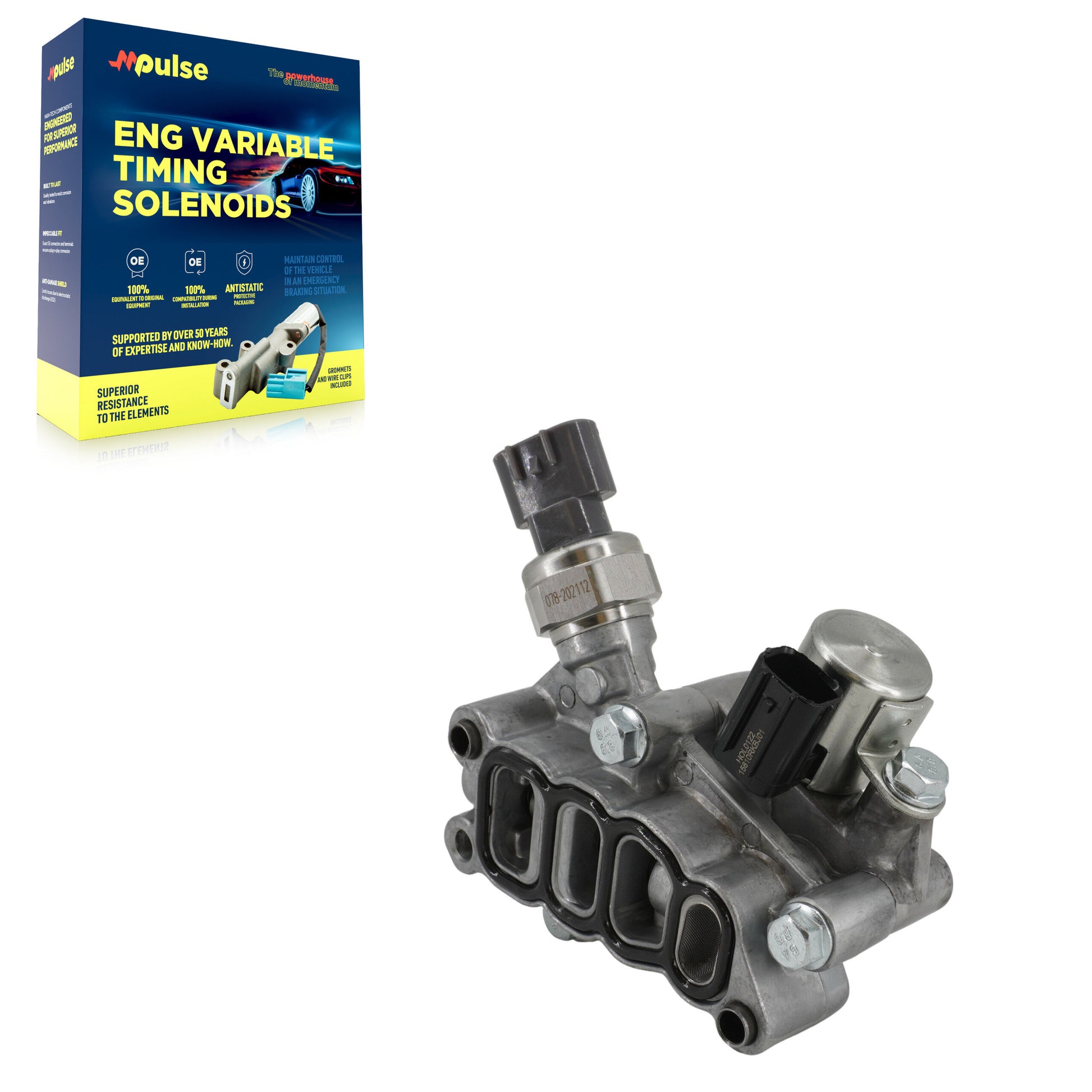 Mpulse SEN-2VTS0141 Engine Variable Valve Timing (VVT) Solenoid for 2005-2008 Honda Accord, Honda Pilot, Honda Odyssey - N/A