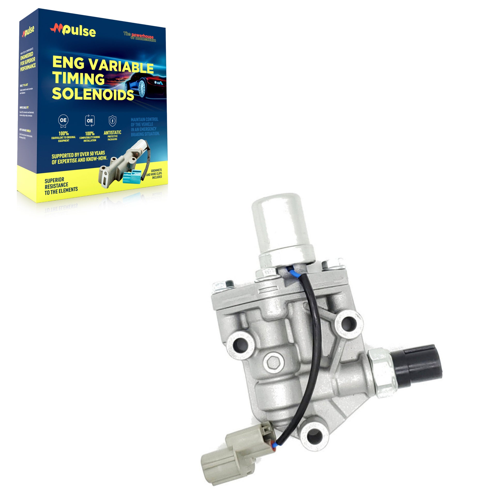 Mpulse SEN-2VTS0147 Engine Variable Valve Timing (VVT) Solenoid for 2001-2005 Honda Civic, Acura EL - N/A