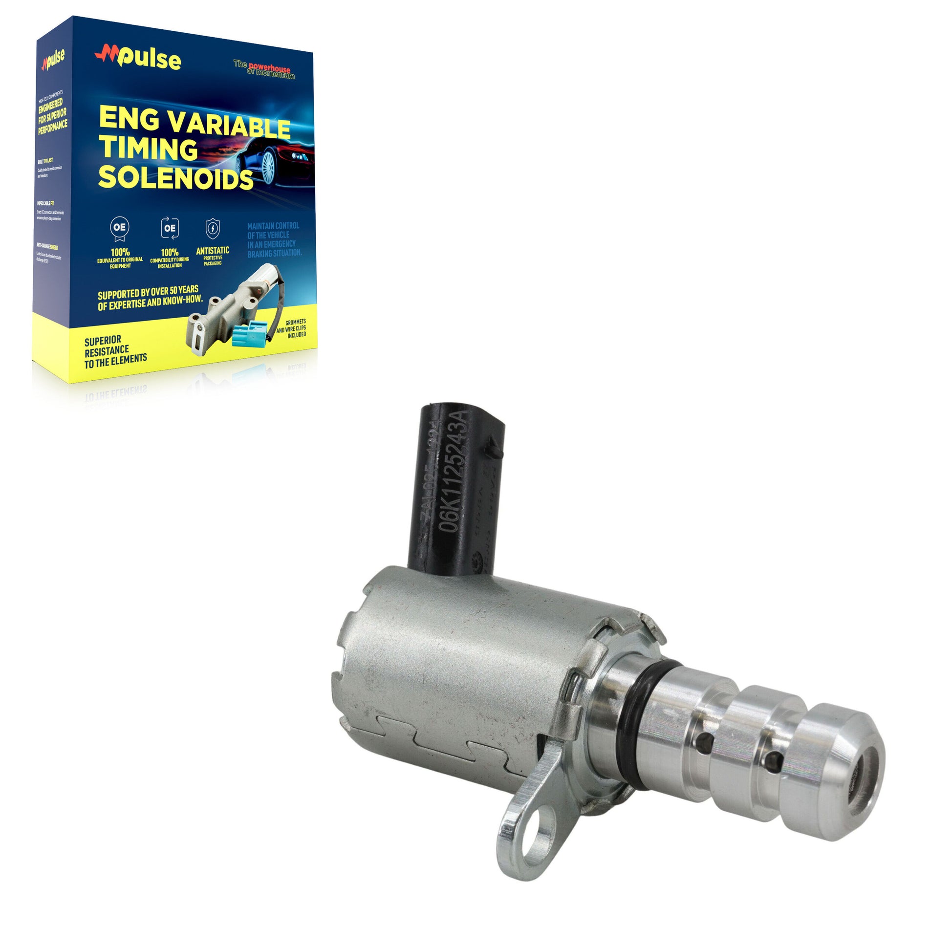 Mpulse SEN-2VTS0191 Engine Variable Valve Timing (VVT) Solenoid for 2014-2023 Volkswagen Golf R, Volkswagen Jetta, Audi A3 Quattro - N/A