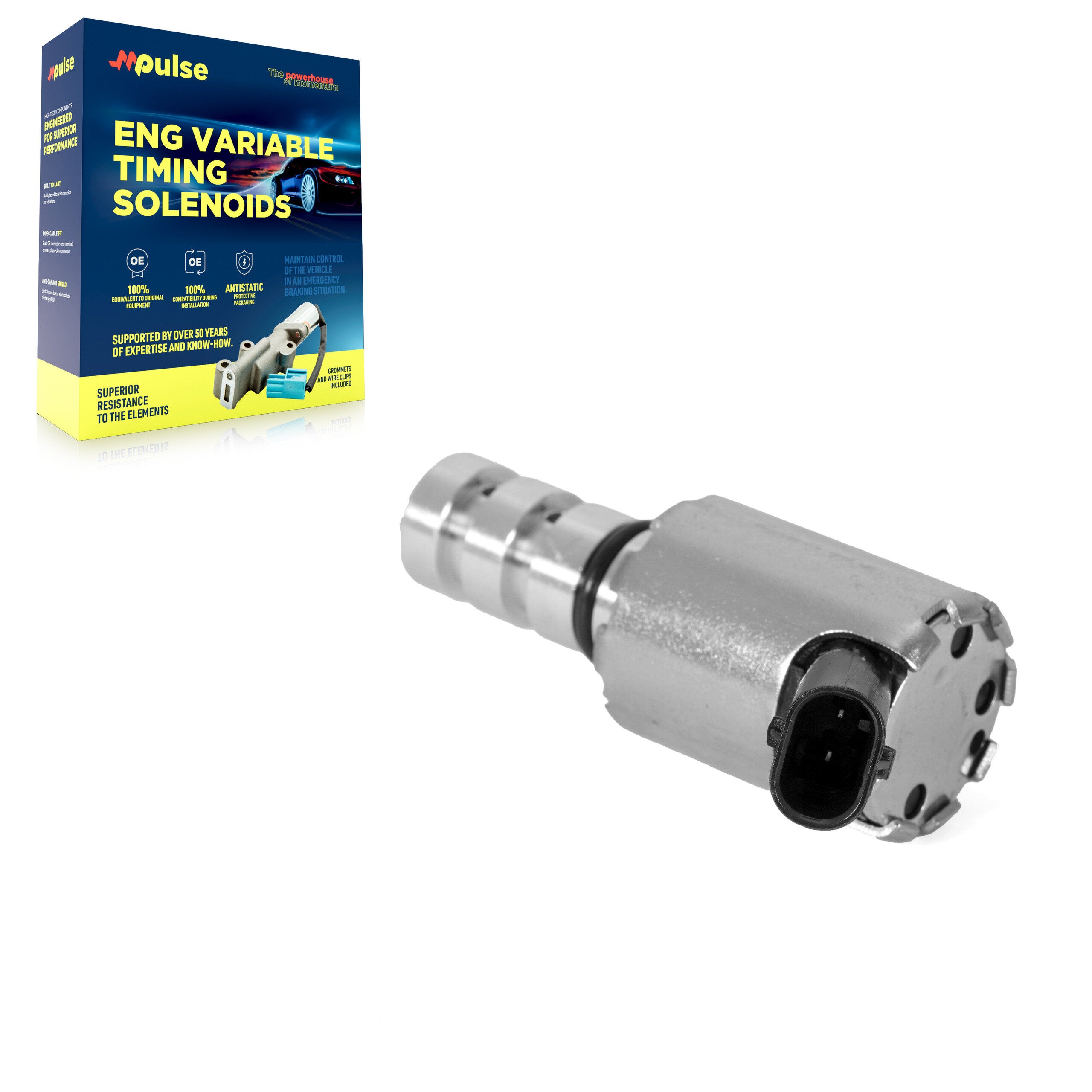 Mpulse SEN-2VTS0196 Engine Variable Valve Timing (VVT) Solenoid for 2008-2016 Audi A3 Sportback e-tron, Audi A8 Quattro, Audi Q5 - Intake