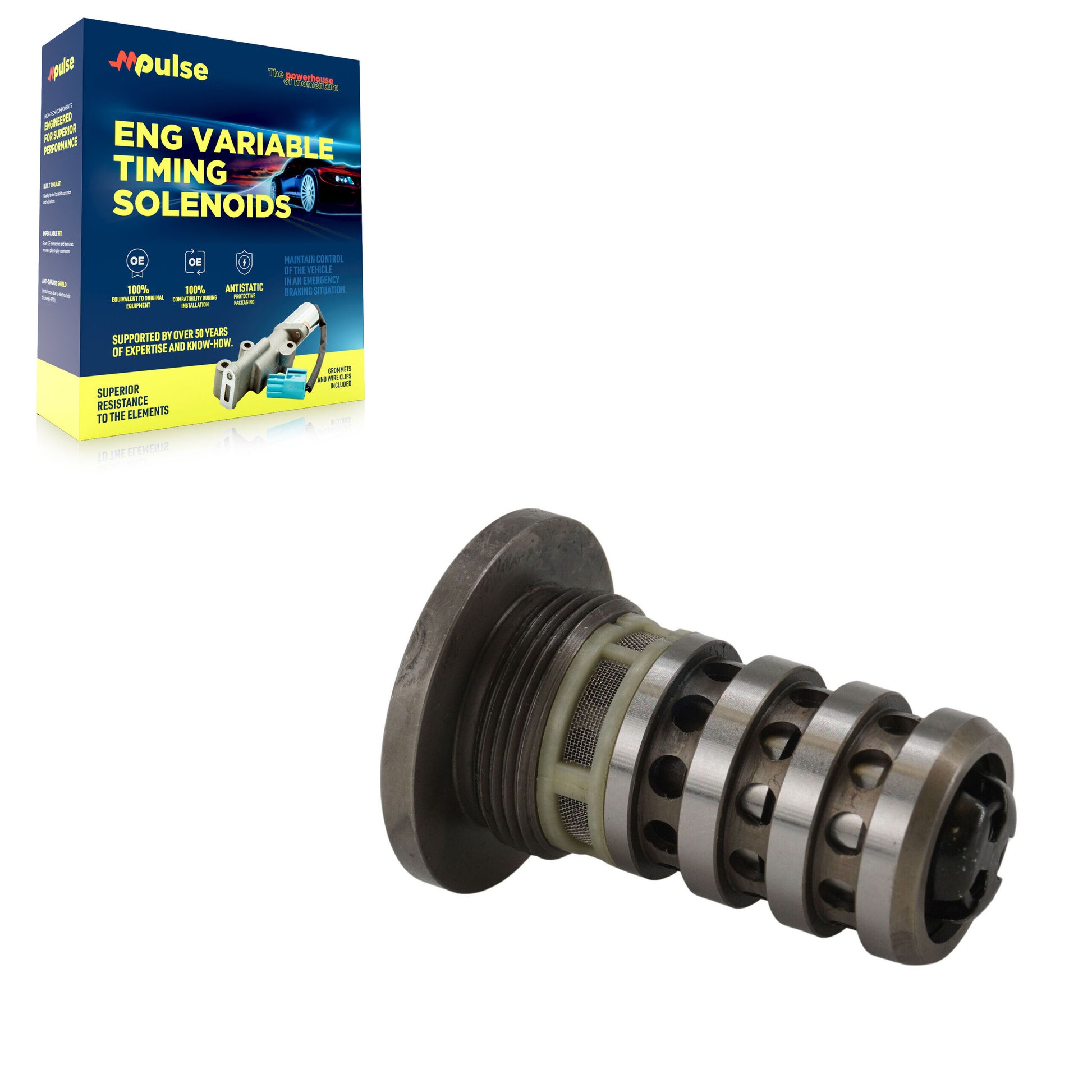 Mpulse SEN-2VTS0199 Engine Variable Valve Timing (VVT) Solenoid for 2017-2024 Volkswagen Atlas, Volkswagen Atlas Cross Sport, Audi A7 Sportback - N/A