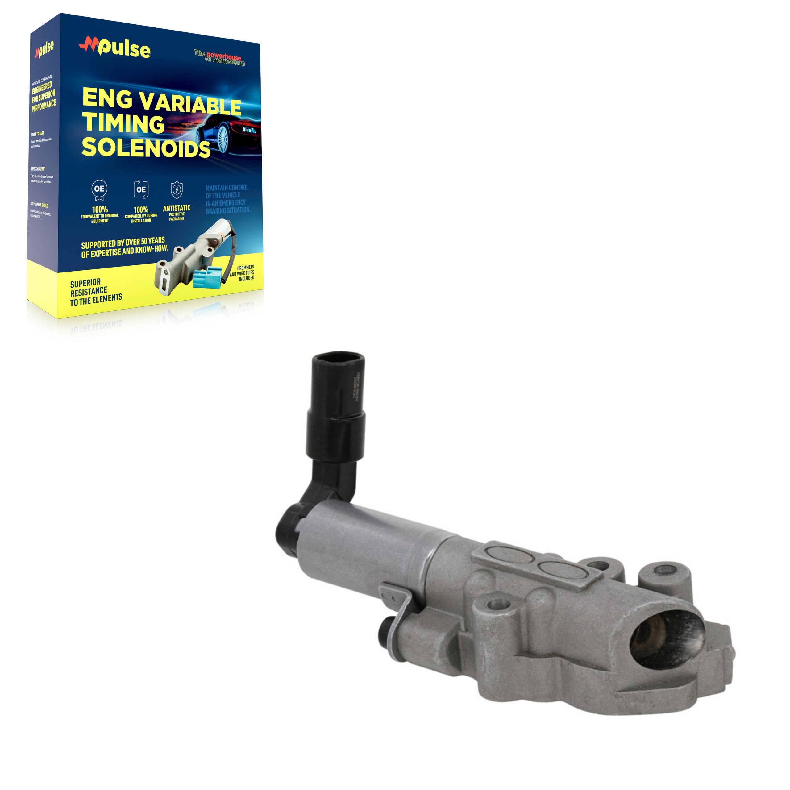 Mpulse SEN-2VTS0323 Engine Variable Valve Timing (VVT) Solenoid for 2012-2024 Genesis G70, Genesis G90, Hyundai Palisade - Exhaust (Right), Right
